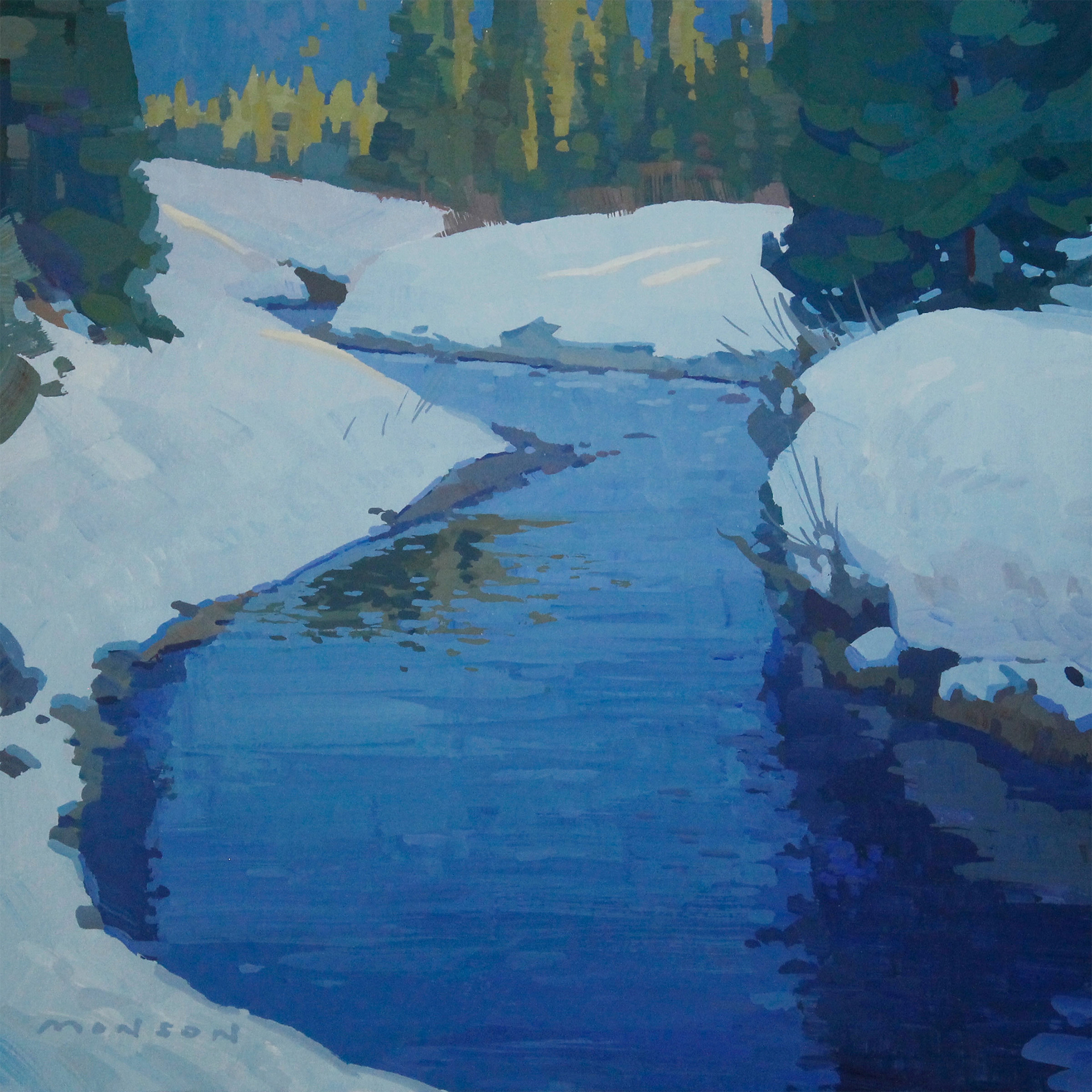 Cottonwood Cold - 5x5 SOLD