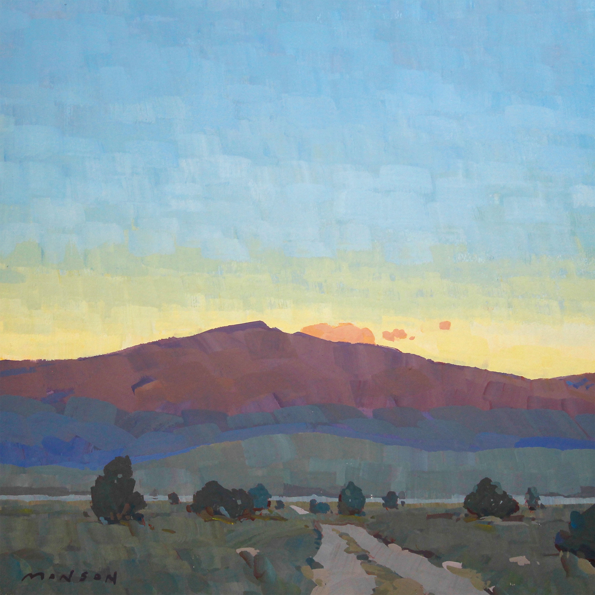 Wallsburg Dawn - 5x5 SOLD