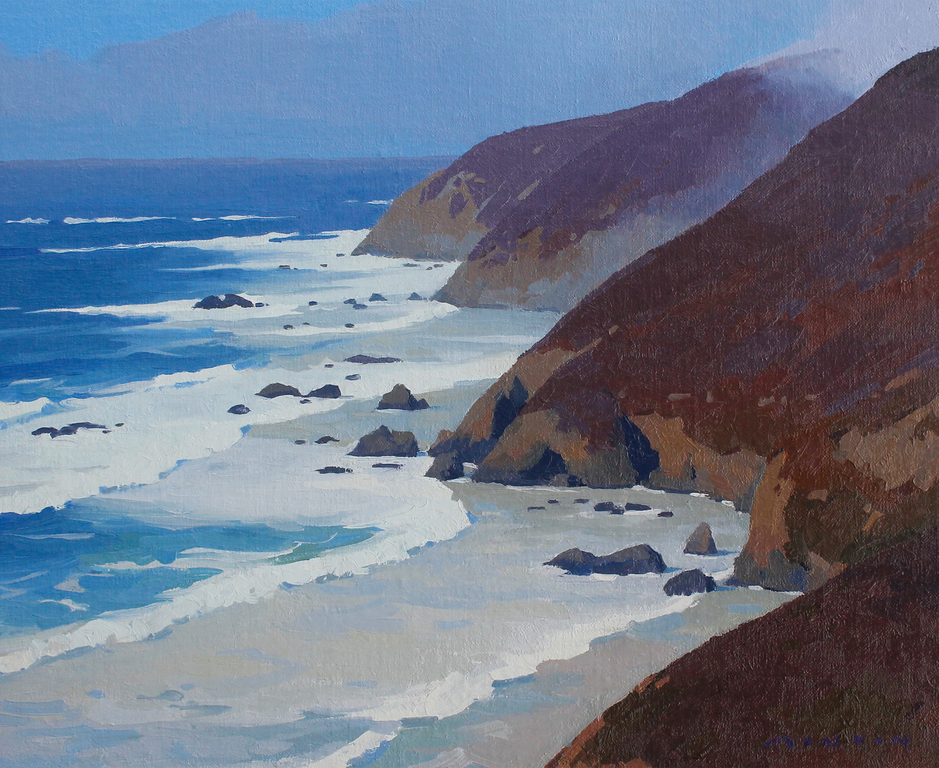 Point Reyes - 9x11 Oil on Linen Panel - SOLD