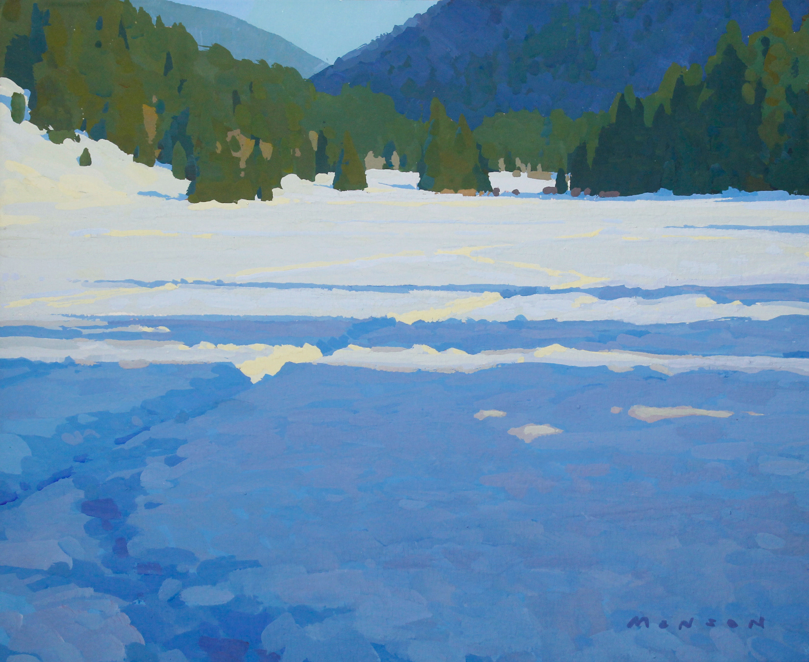 Big Cottonwood Canyon, Utah - 4.5x5.5