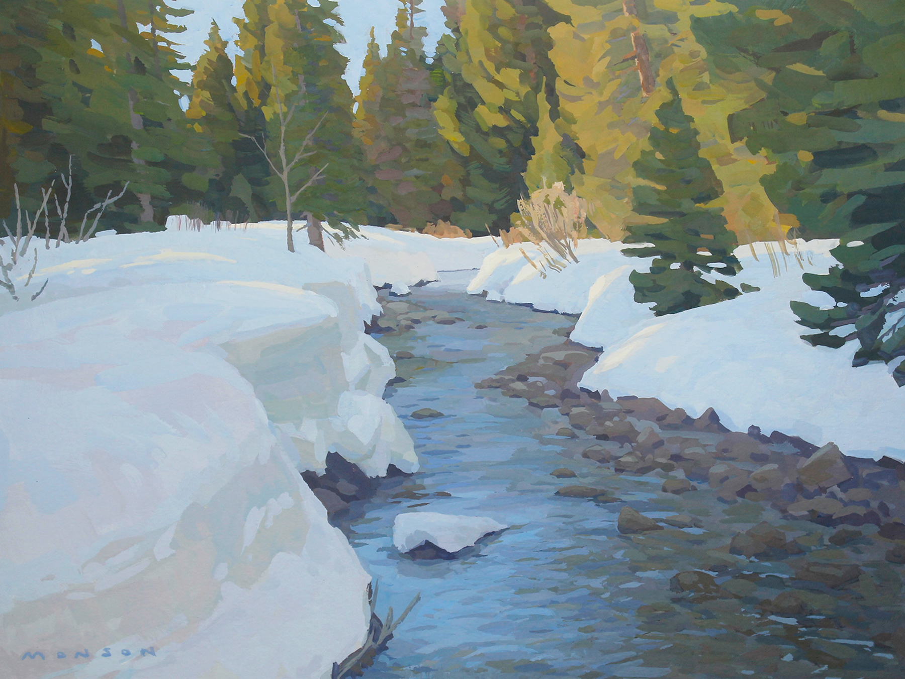 Where The Dippers Dance - 4.5x6