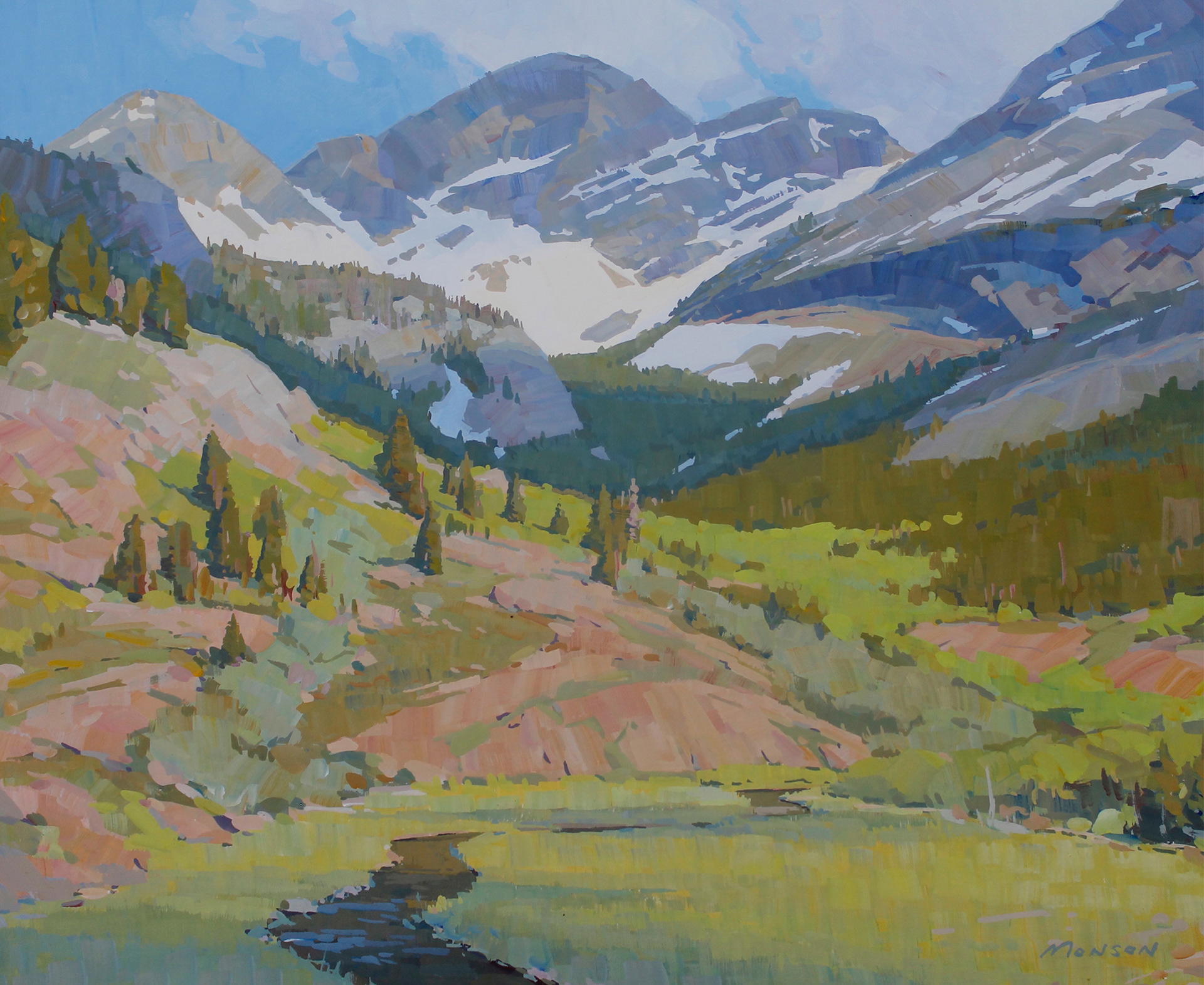 Cloud Shadows Over O'Sullivan - 9x11 SOLD