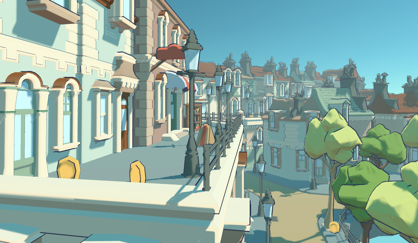 The short prototyping phase meant working fast and fluidly to support game design and changes. Keeping assets in a kit set kept us adaptable as artists.