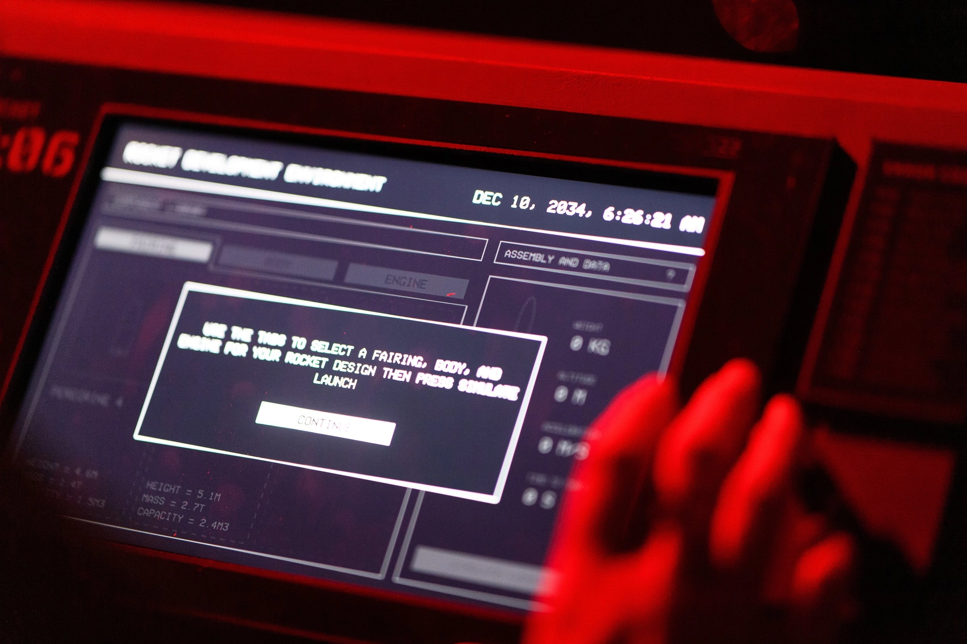 Audience member tablets display choices , as well as mini games and team challenges.