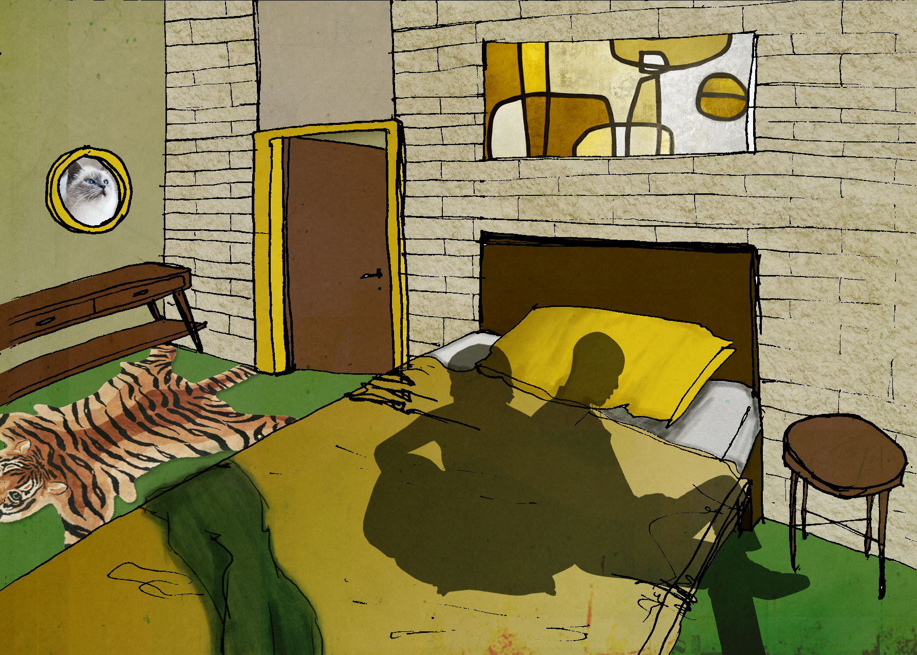 Concept art: bedroom