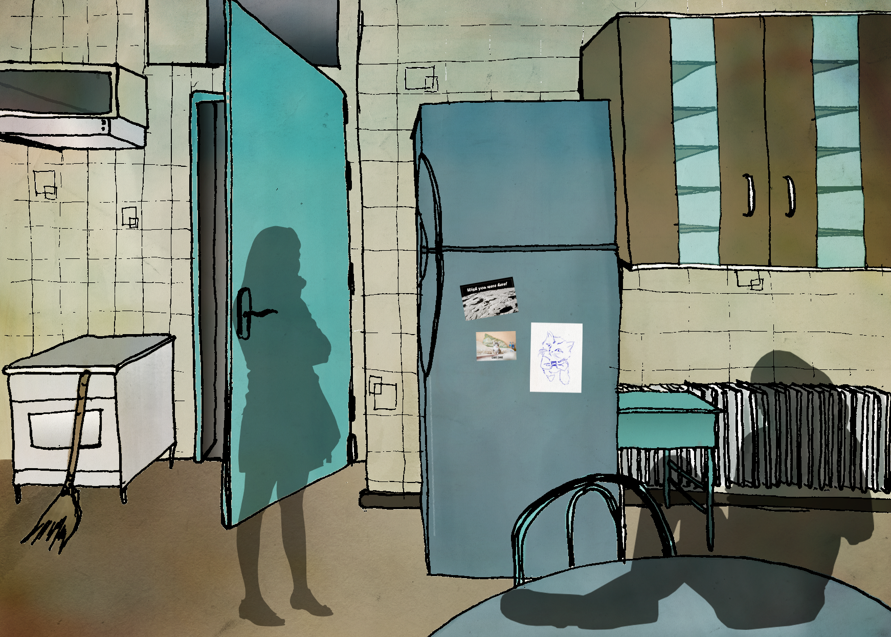 Concept art: kitchen