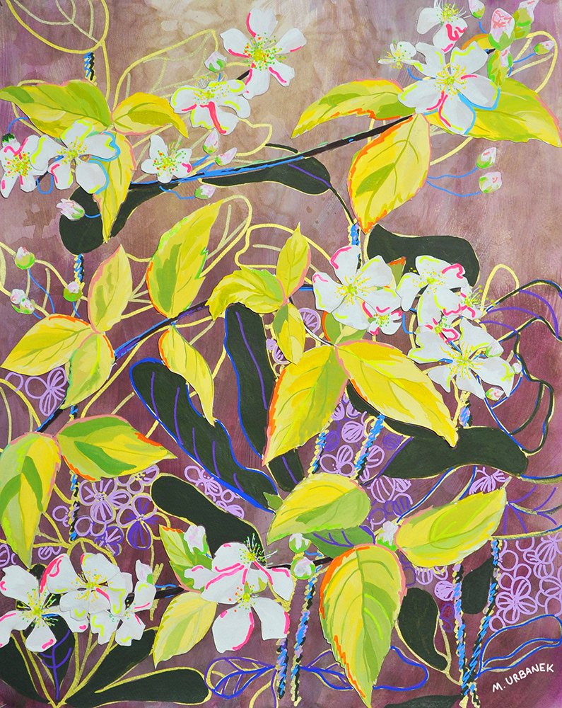 Ode To the Thicket. 16x20"