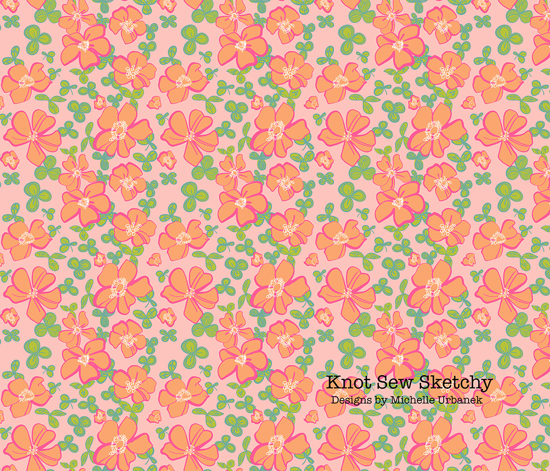 Buttercup Field (Repeat Pattern)