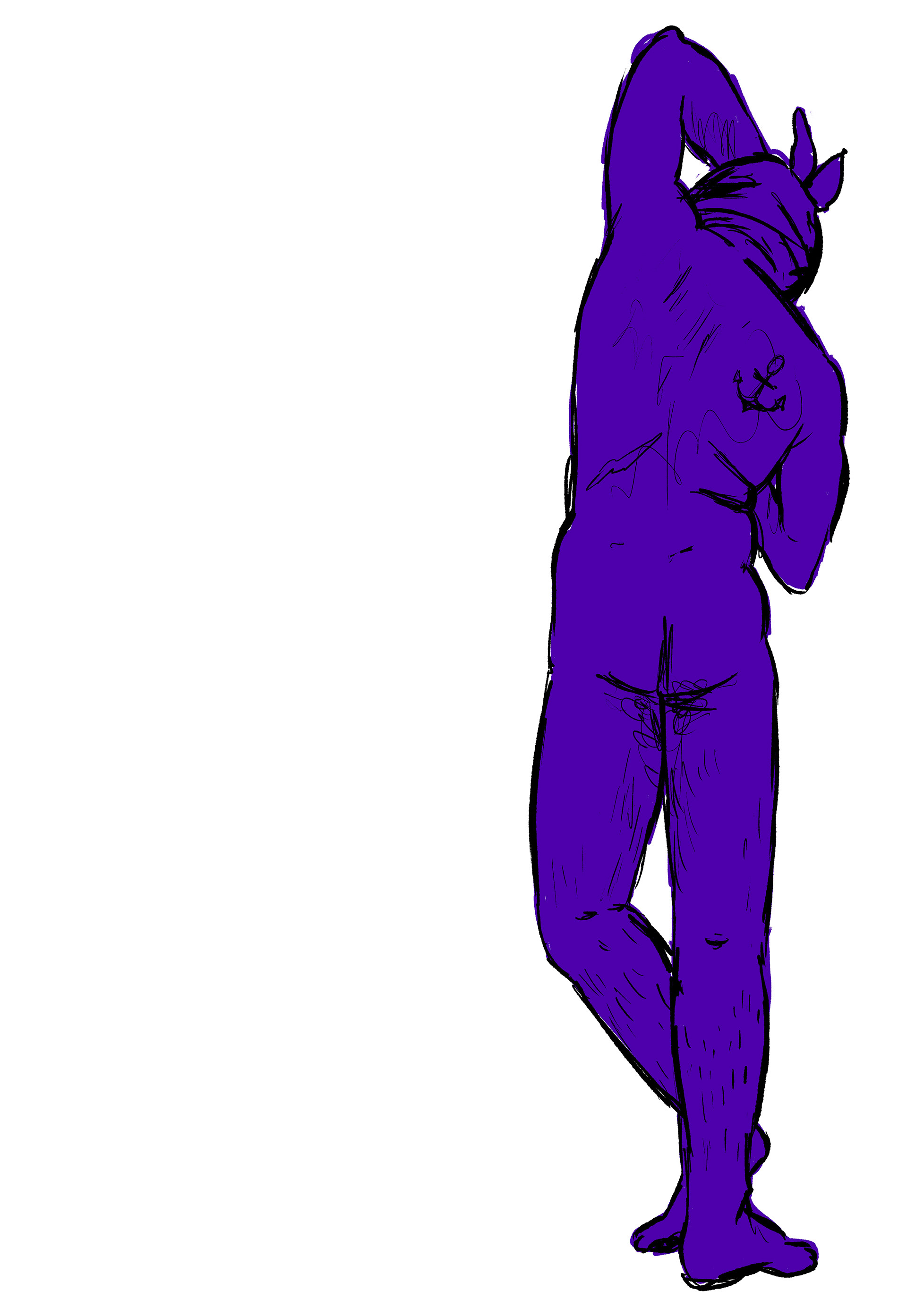 Figure Study of a Sailor 3, 2023