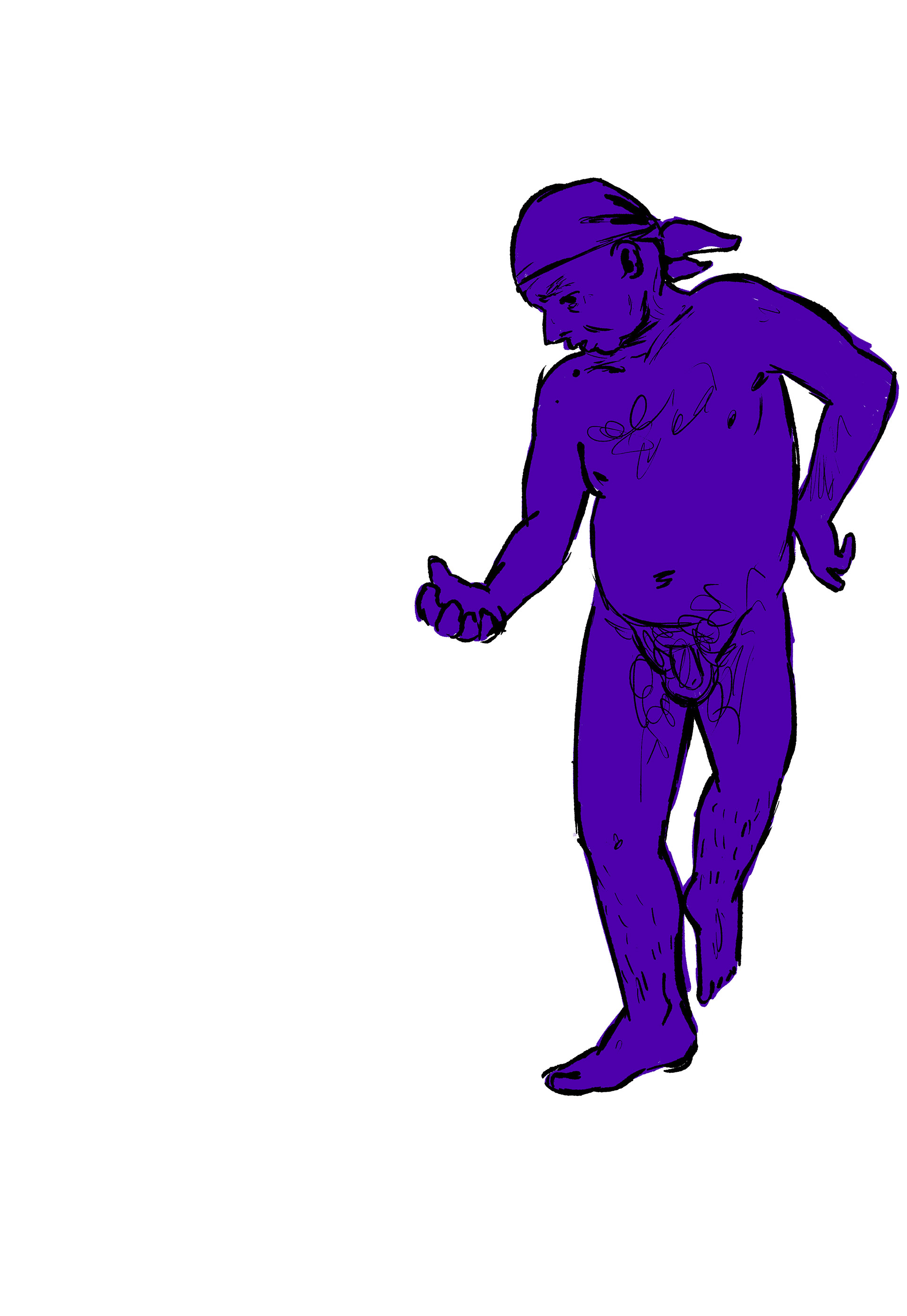 Figure Study of a Sailor 2, 2023