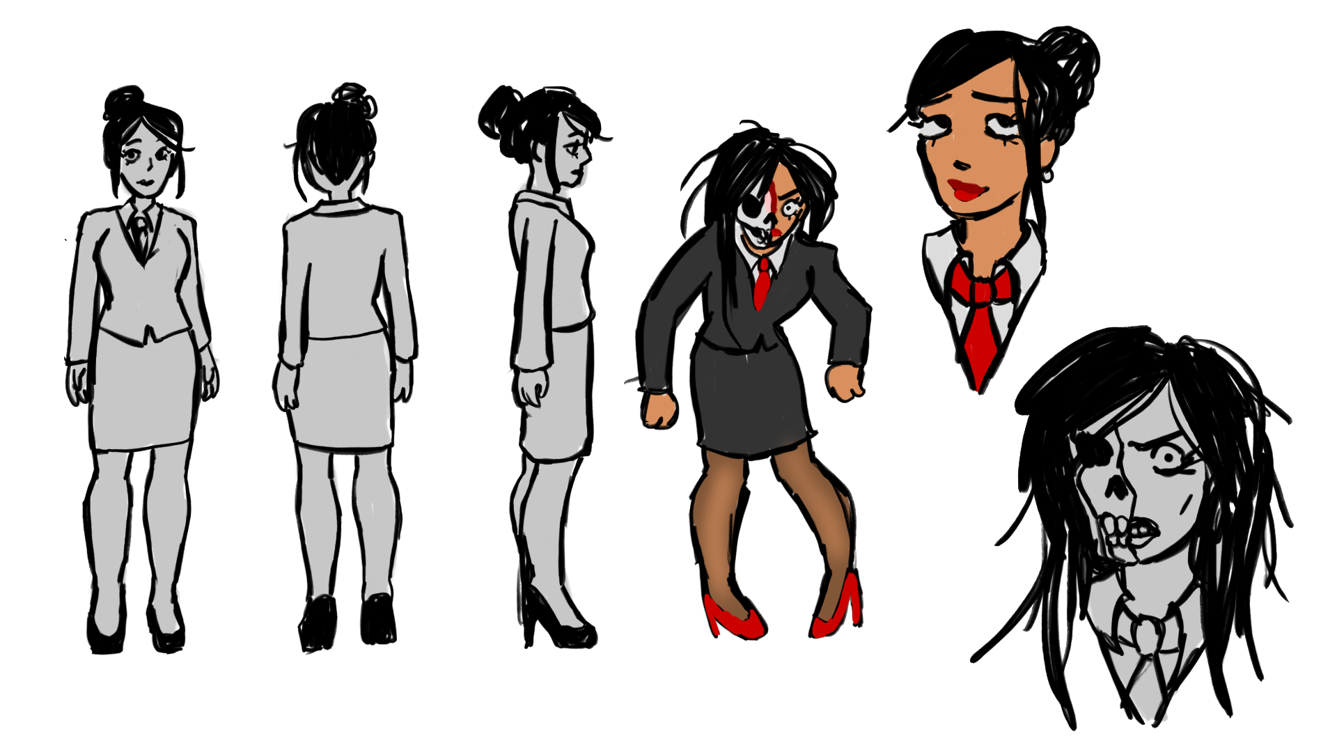 Character Design for Laurie, 2024