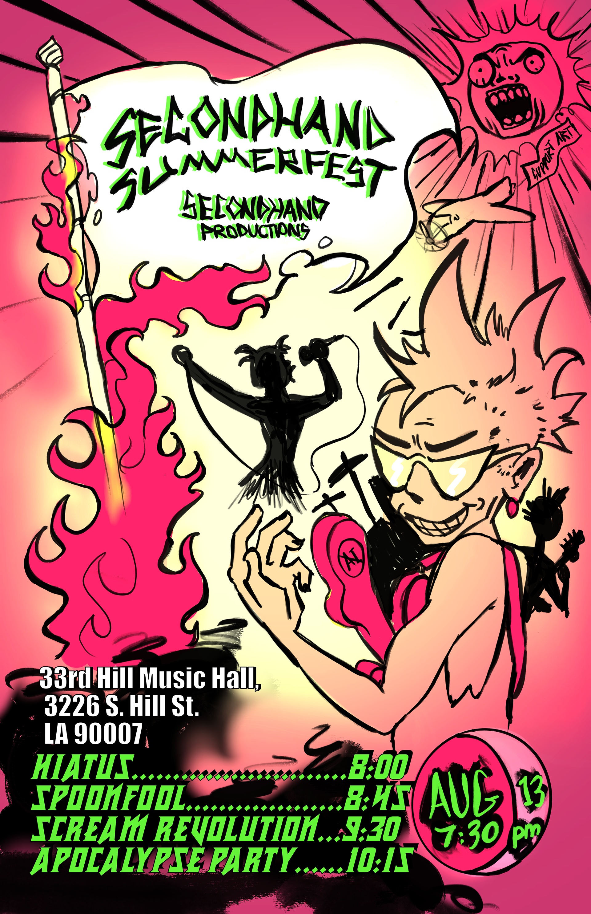 Secondhand Summerfest Poster, 2024