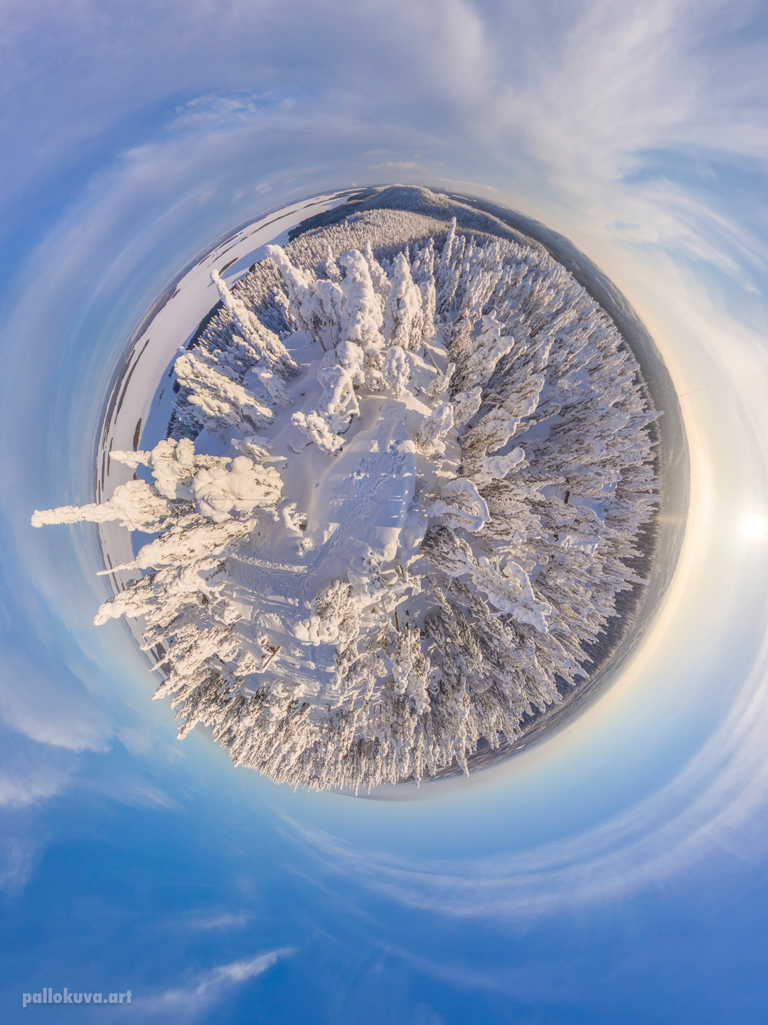 Snow-covered Fell 4 (Tykkyluminen vaara 4)