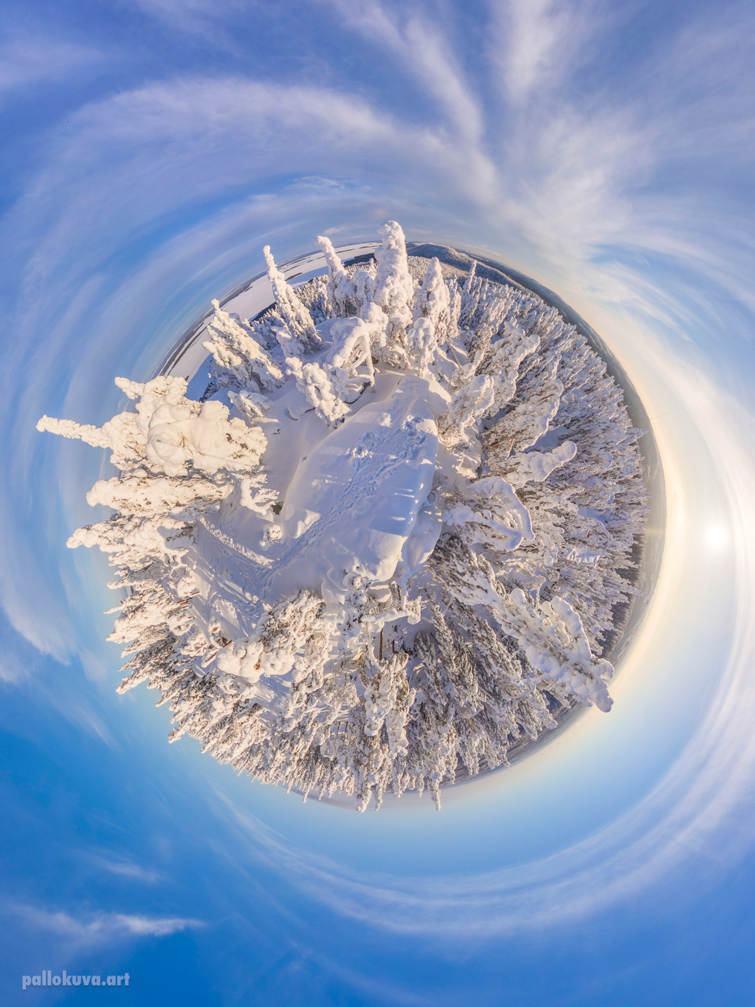 Snow-covered Fell 5 (Tykkyluminen vaara 5)