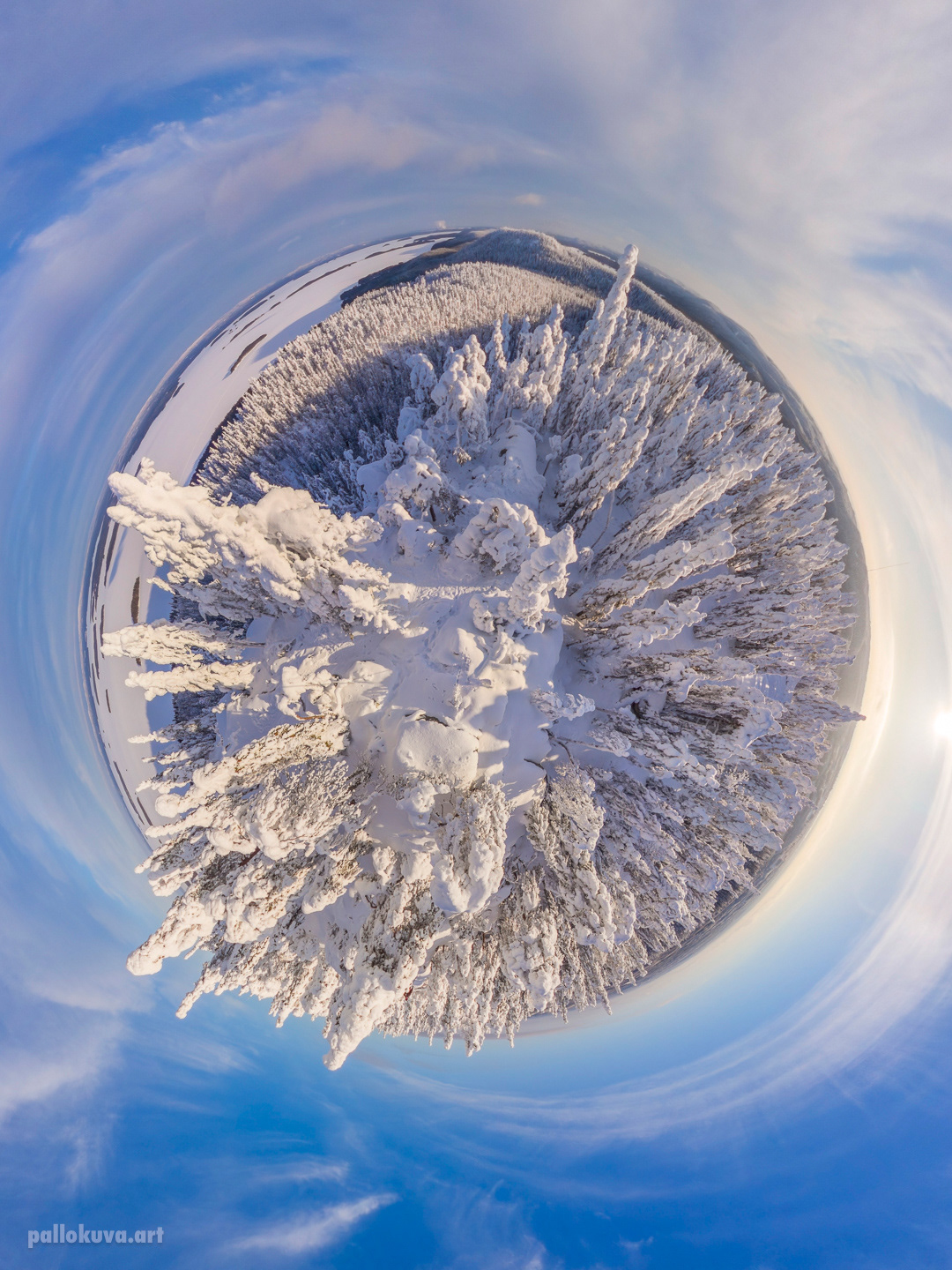 Snow-covered Fell 3 (Tykkyluminen vaara 3)