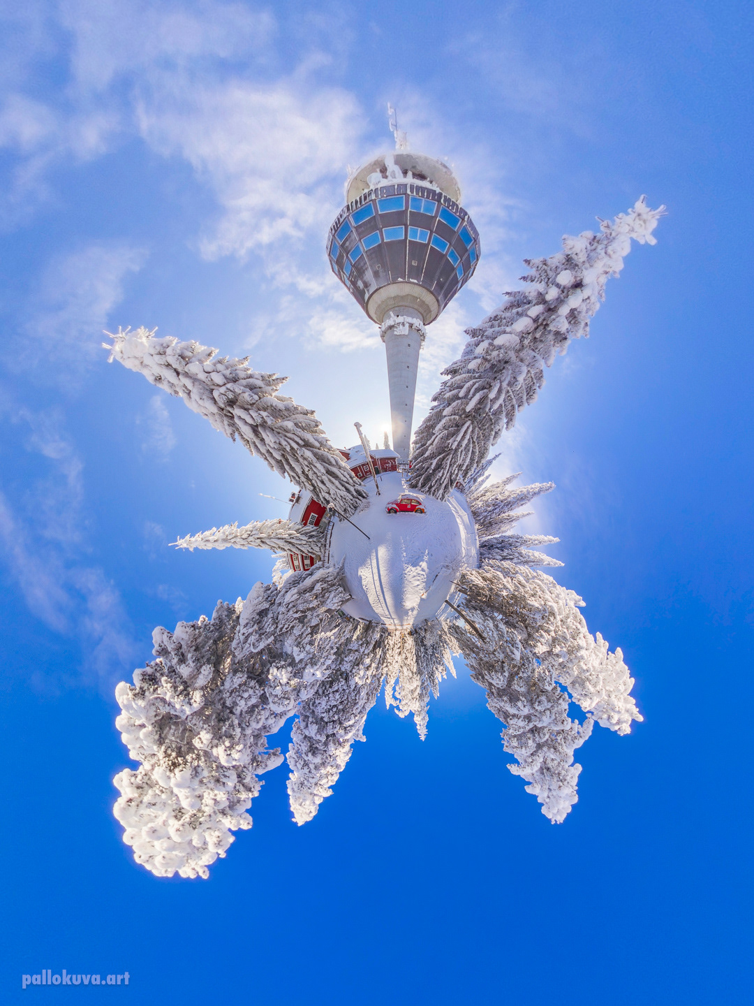 Snow-Covered Tower 1 (Tykkyluminen torni 1)