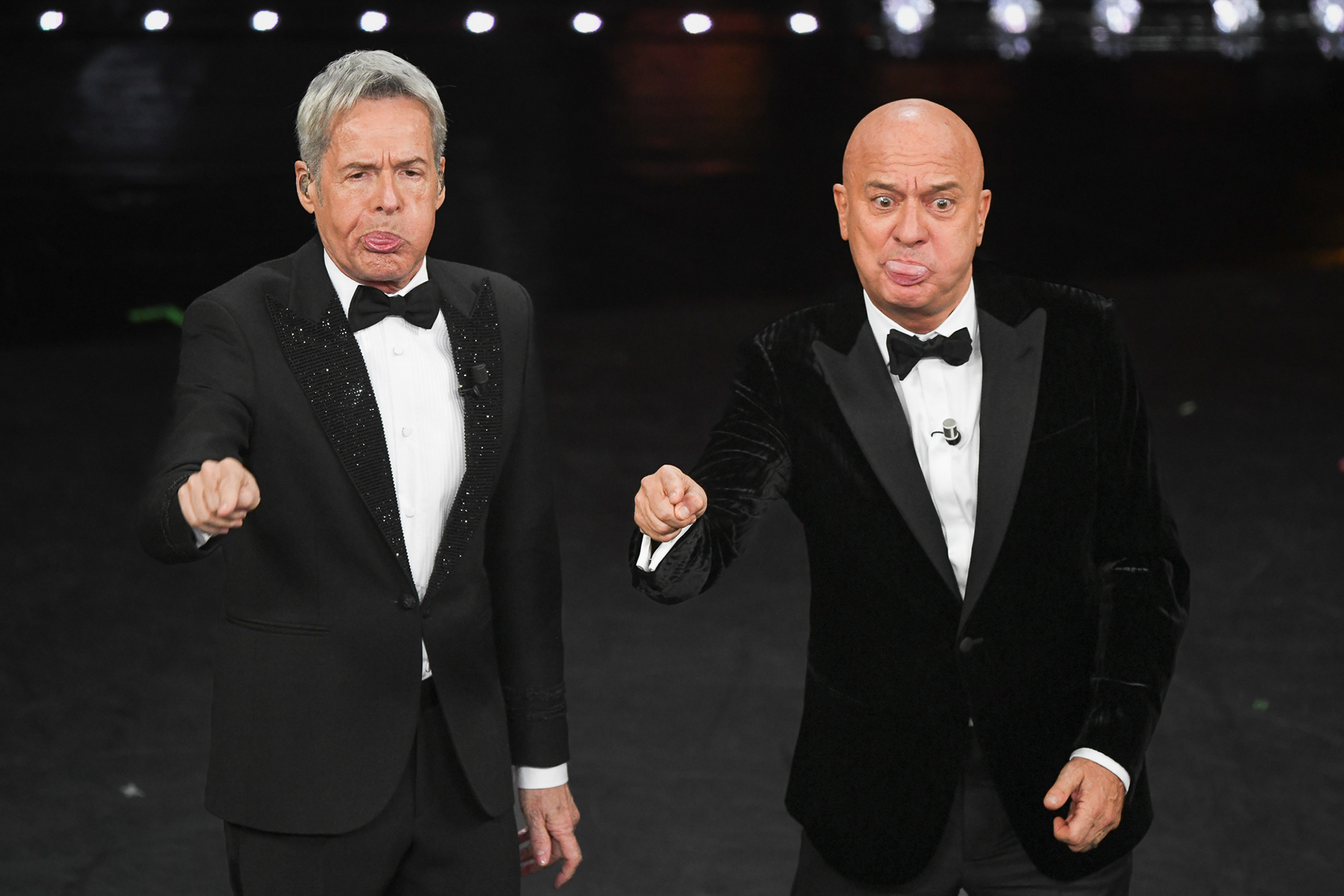 Baglioni e Bisio - Festival di Sanremo