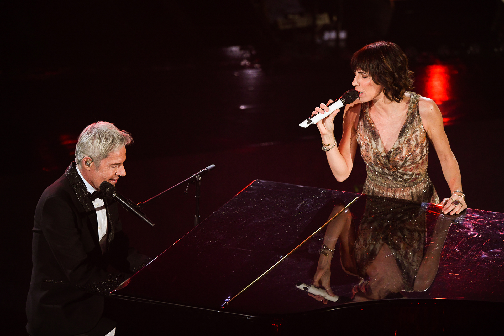 Baglioni e Giorgia - Festival di Sanremo