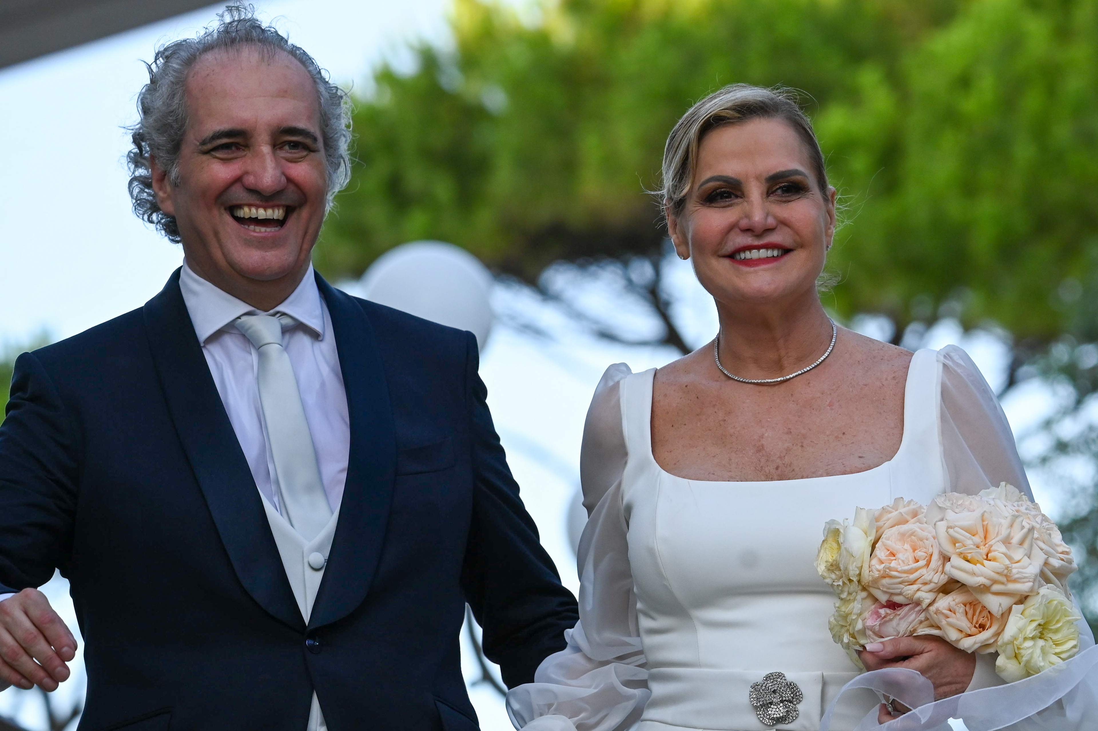 Simona Ventura e Giovanni Terzi