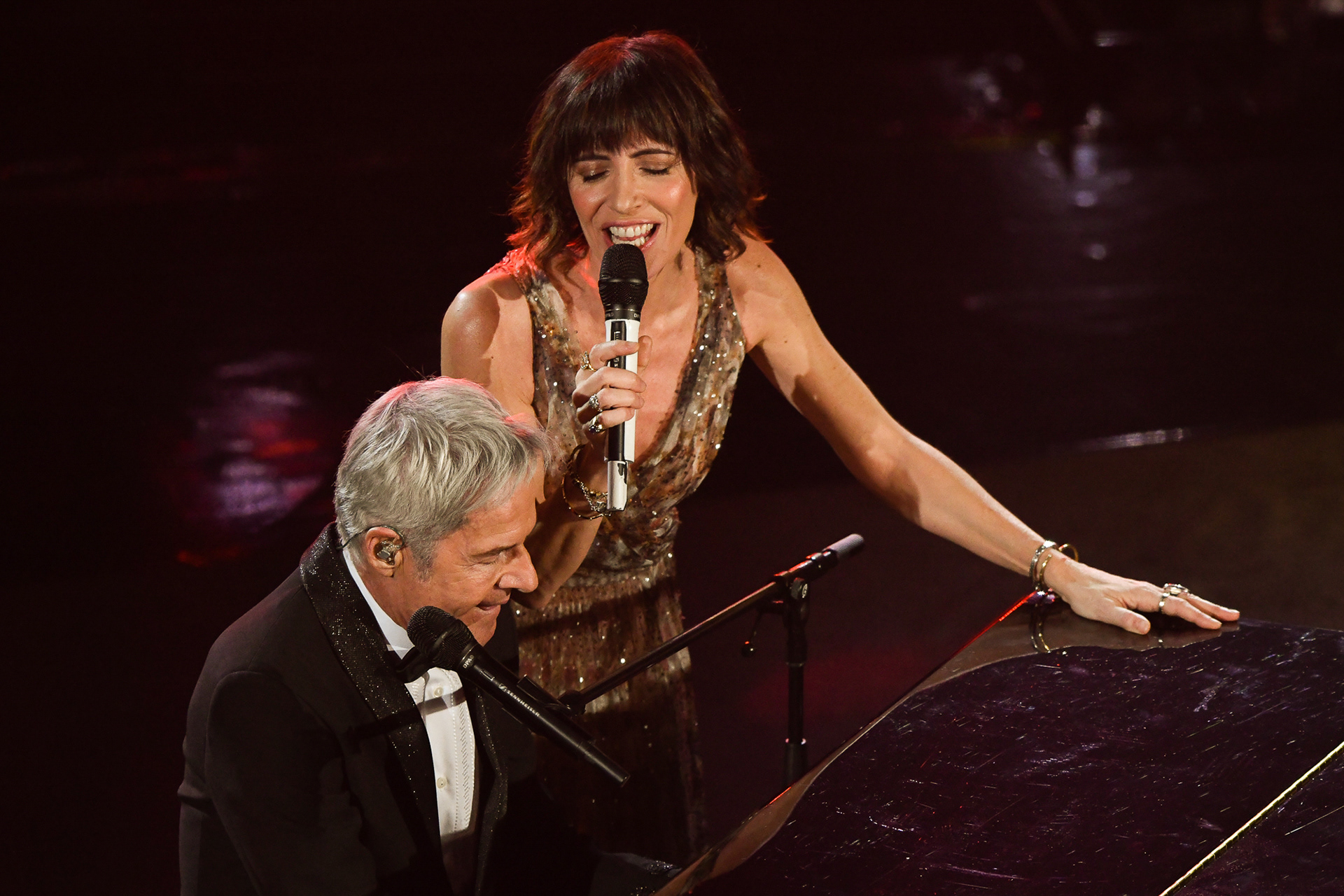 Baglioni e Giorgia - Festival di Sanremo