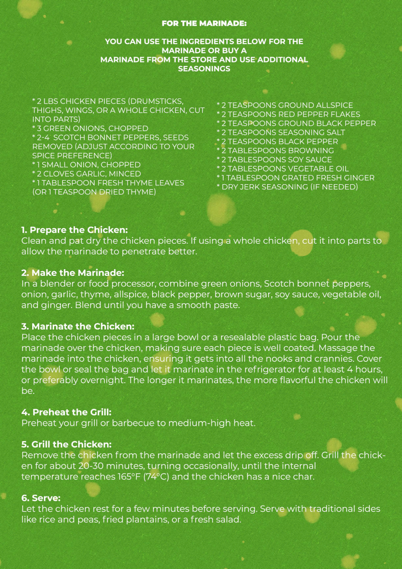 Vybez Kitchen Cookbook Page