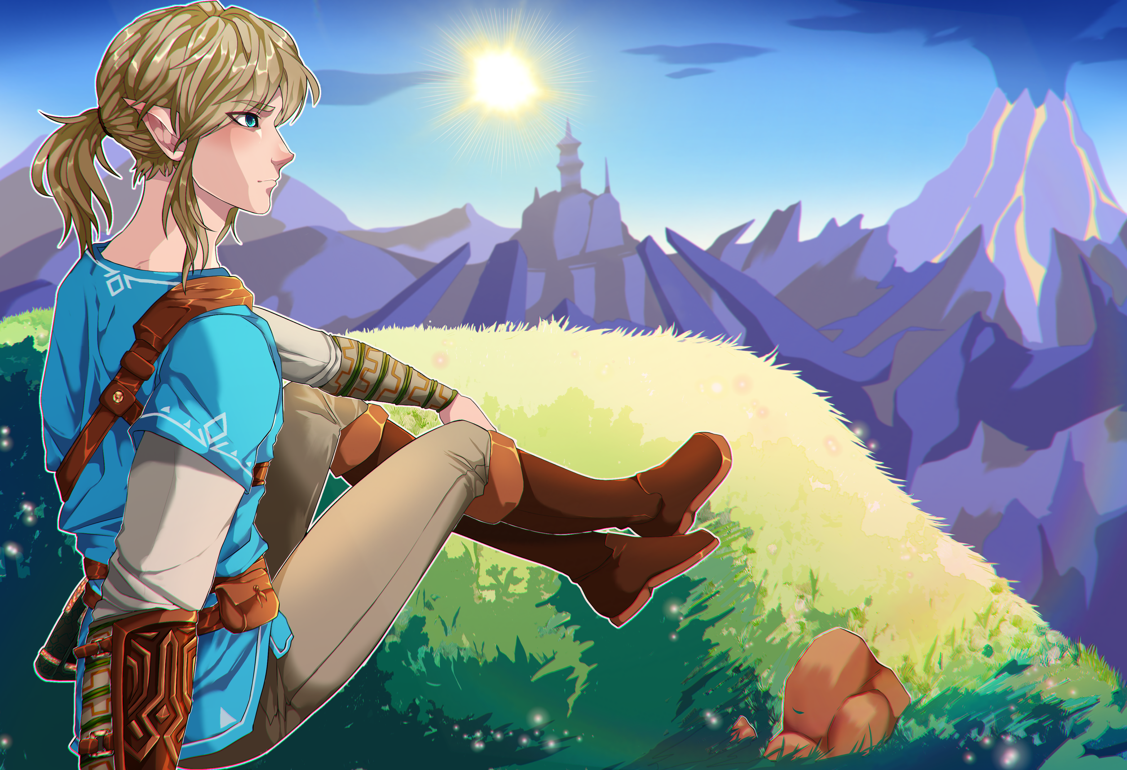 Fan art for The Legend of Zelda: Breath of the Wild