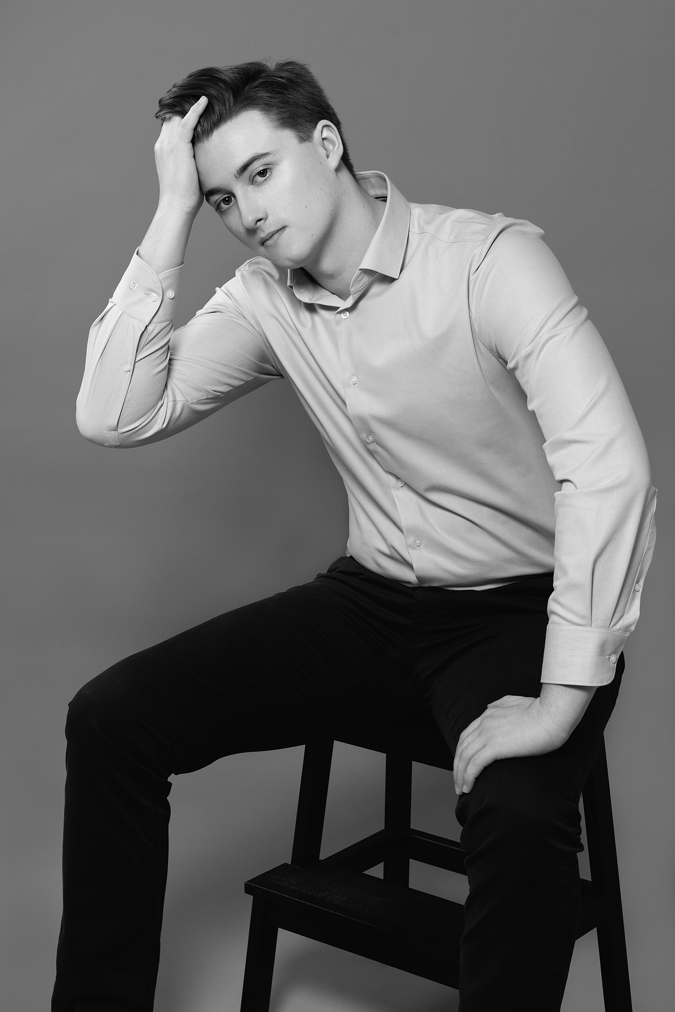 Portrait pour look book: Louis