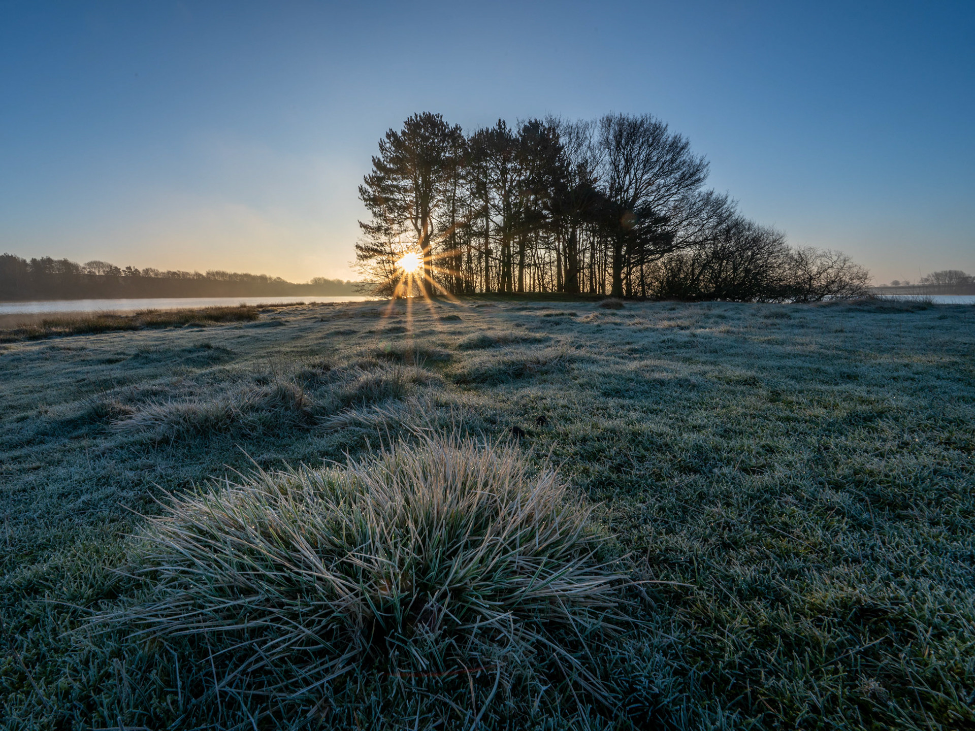 Frosty Barnsdale Rutland Water Febuary 2024