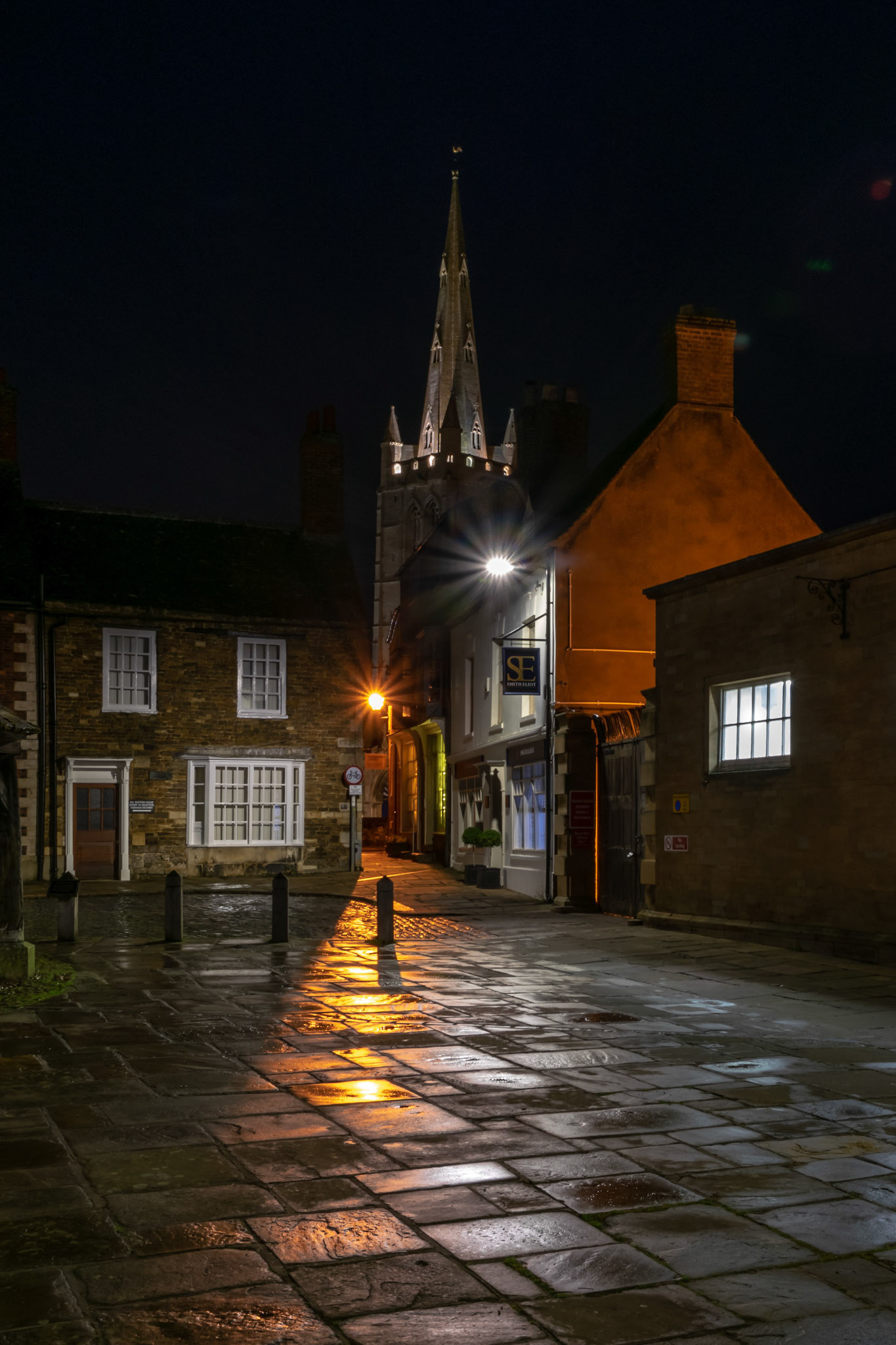 Oakham at Night December 2018