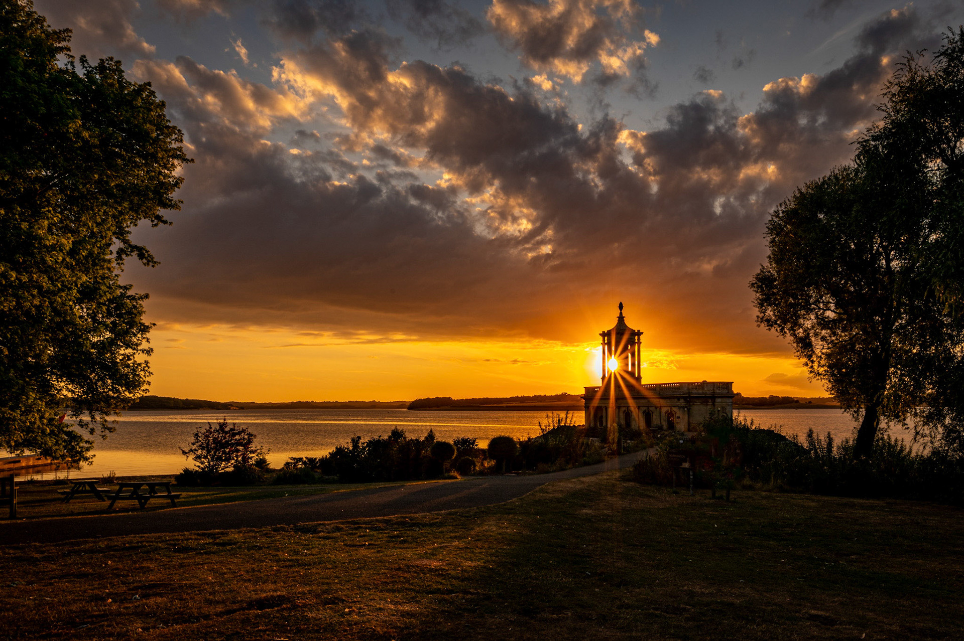 Normanton Church Rutland Water July 2022