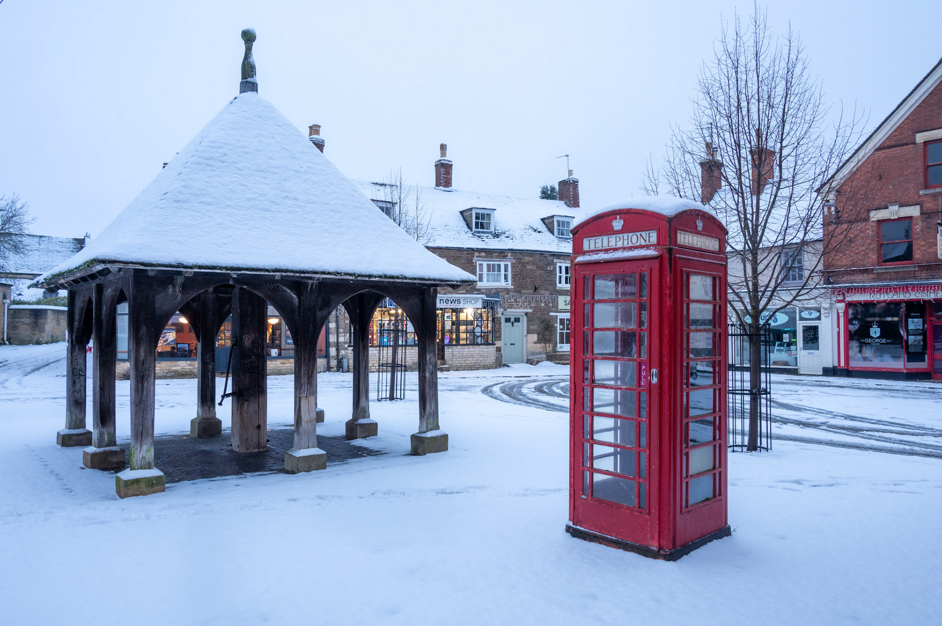 Snow in Oakham January