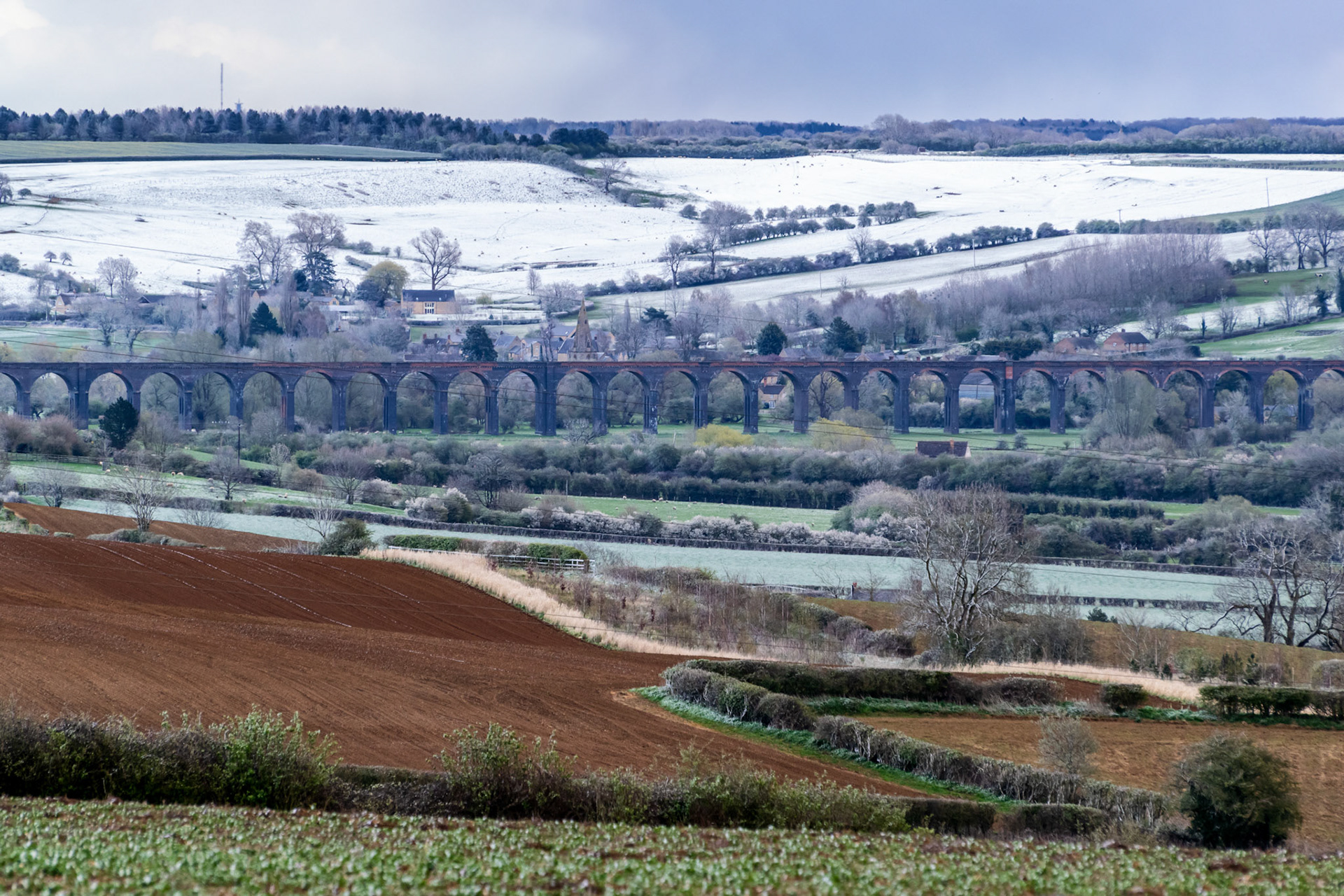 Late Snow Harringworth April 2021