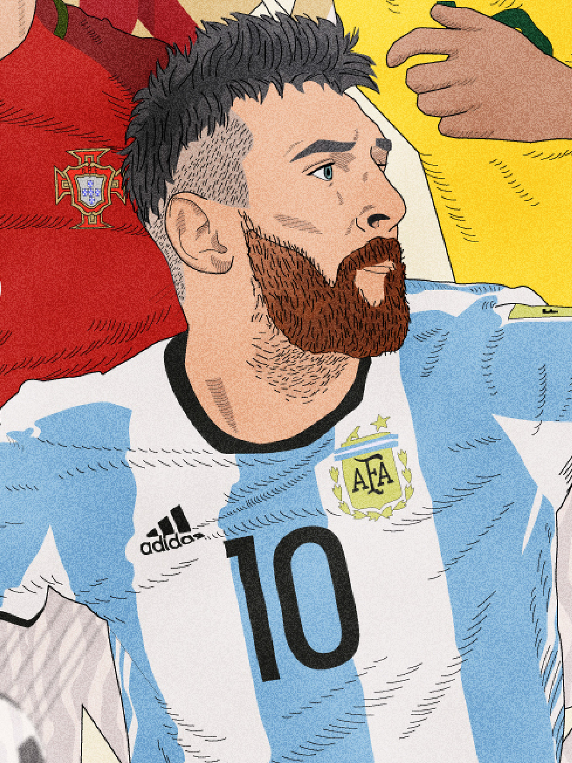 Lionel Messi for Argentina
