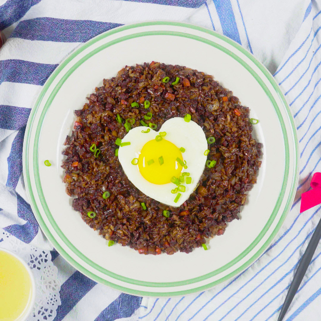 Black Bean Fried Rice (Valentine's Day)