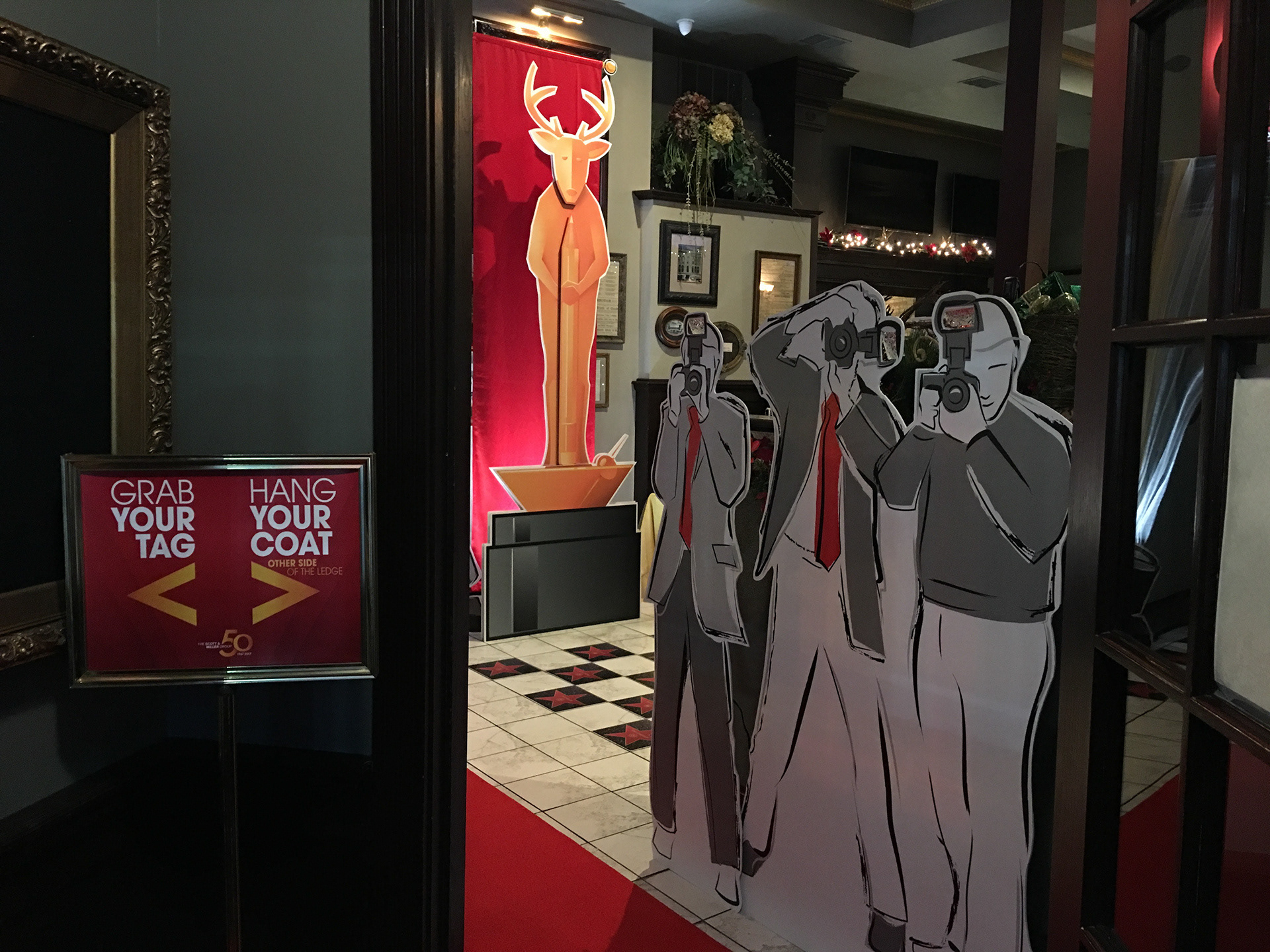 Paparazzi complete with strobes!