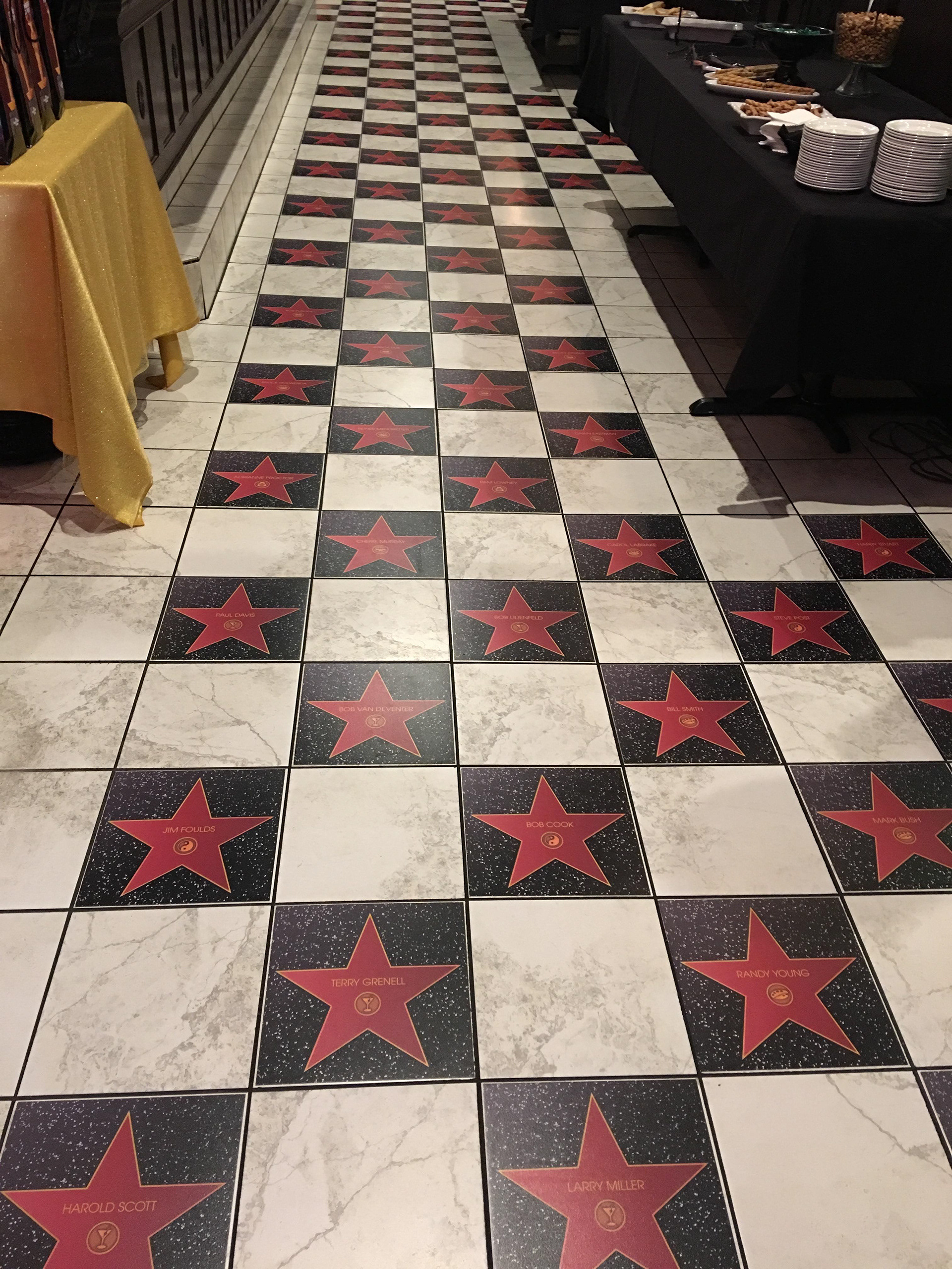 Every invitee received a star!