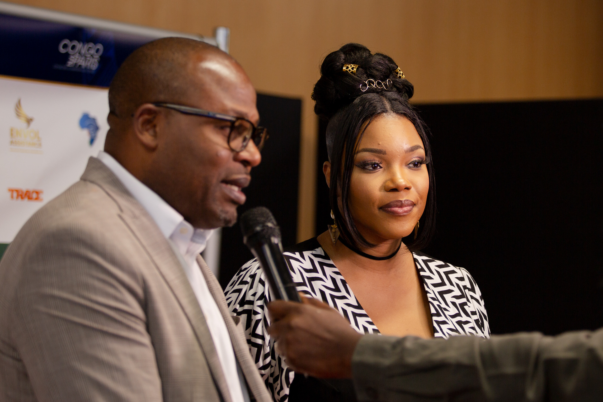 Jean-Claude Tshipama, Dirigeant d'entreprise & Charlotte Kalala, Entrepreneuse