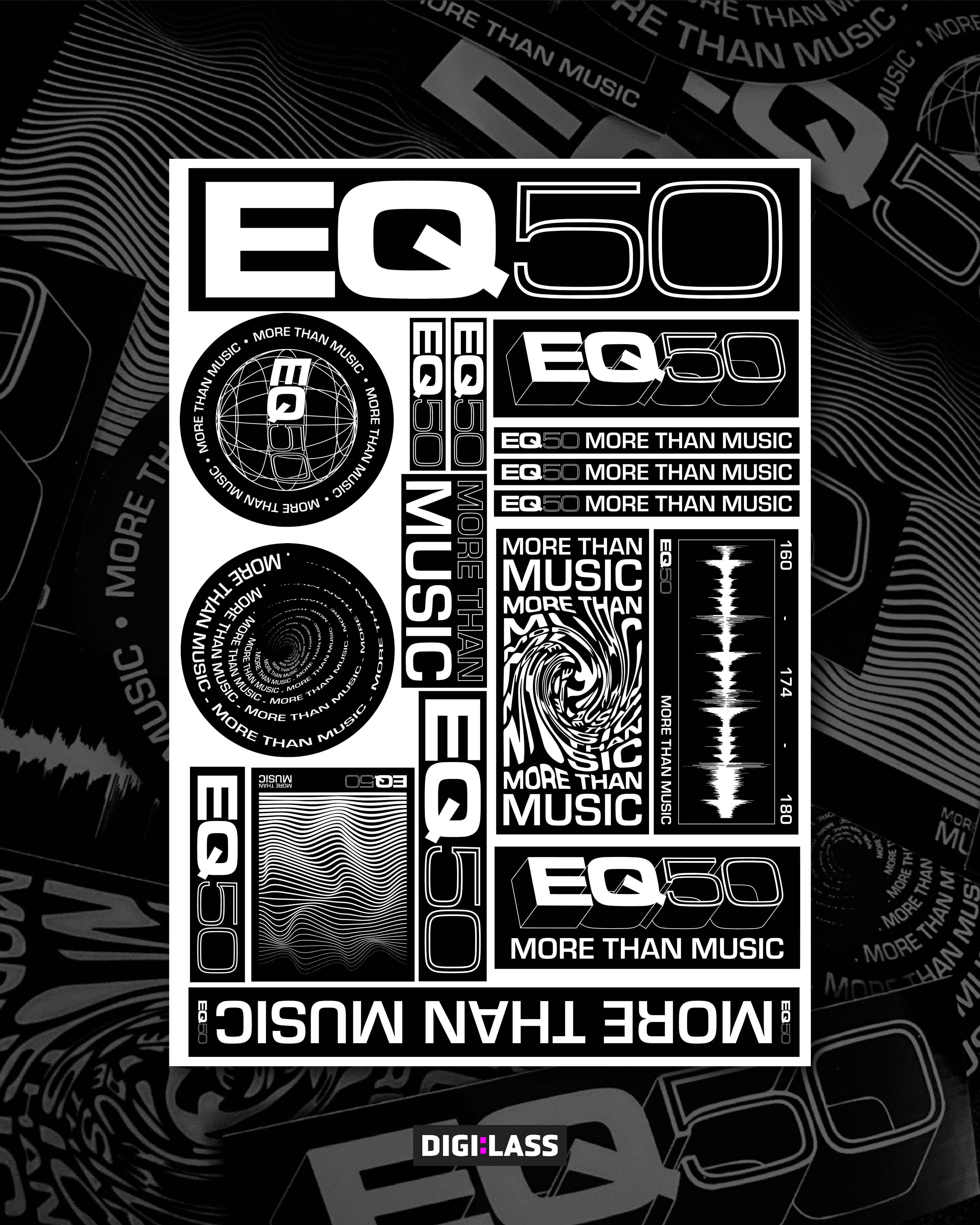 Sticker pack for EQ50