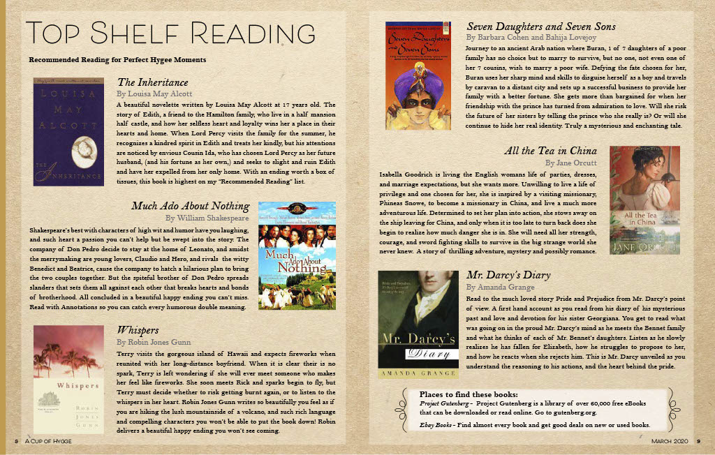 Magazine Recommended Reading