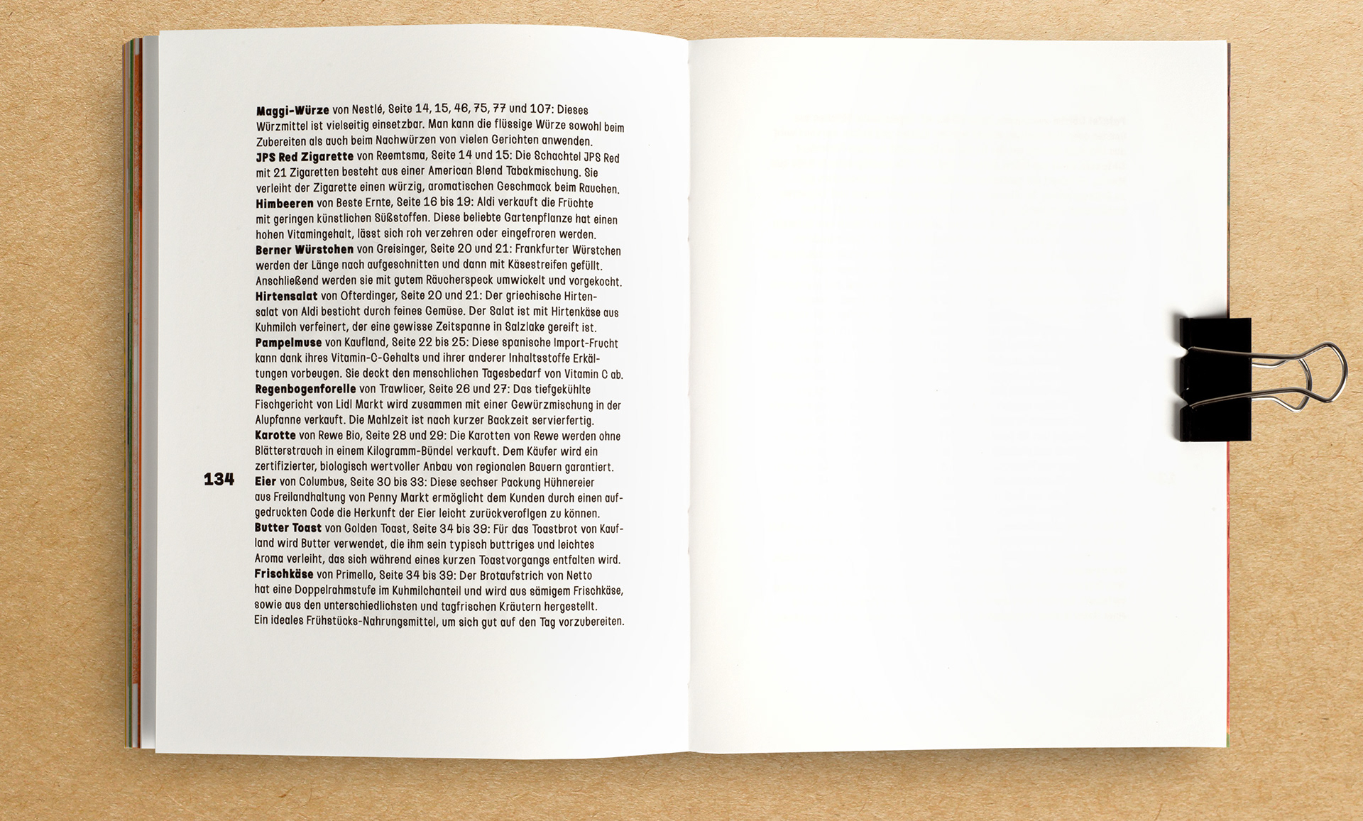 Max Glimm – Sonntagsbraten – Editorial Design