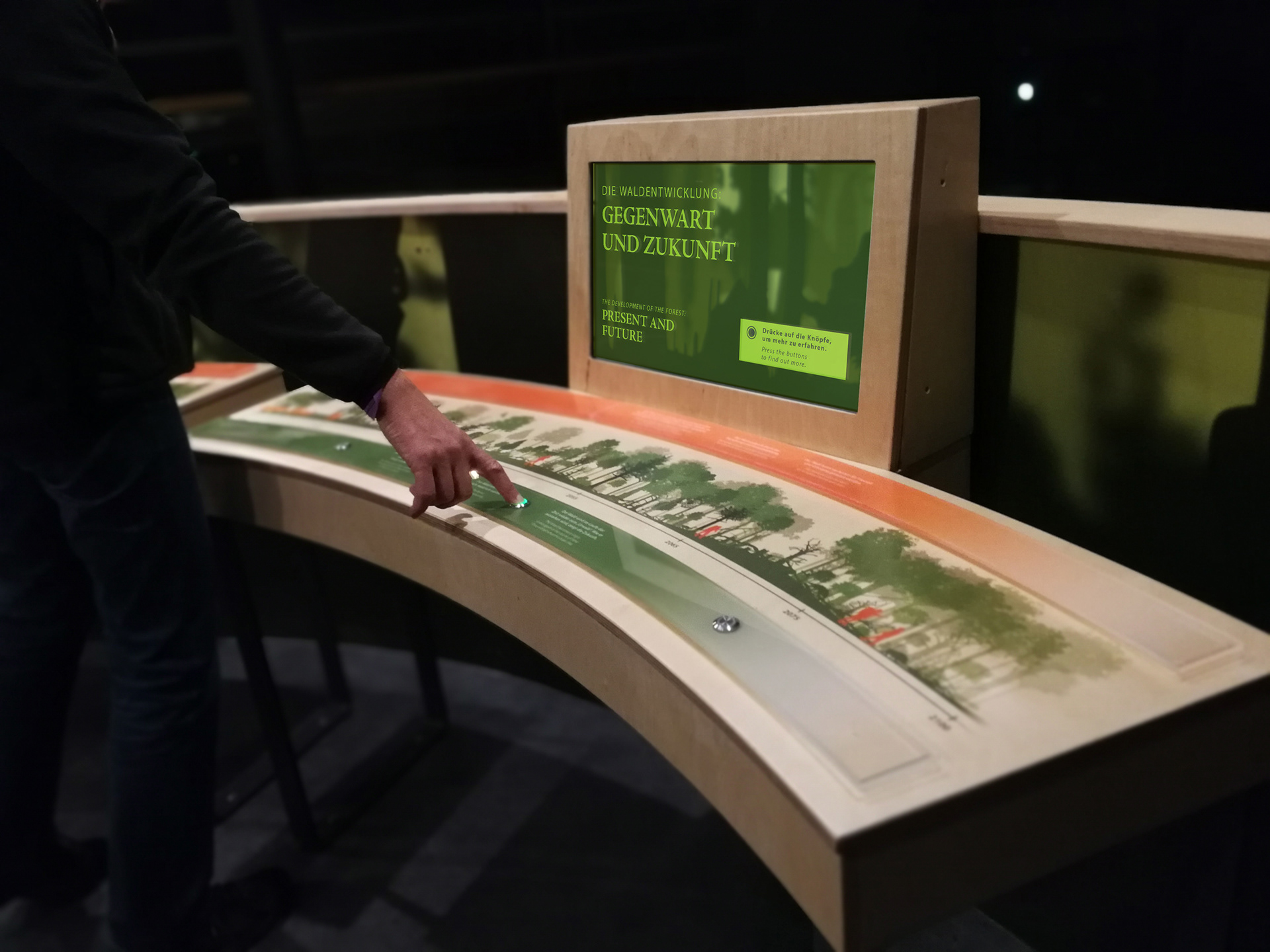 Max Glimm – Nationalpark Hunsrück-Hochwald – interaktives Exponat