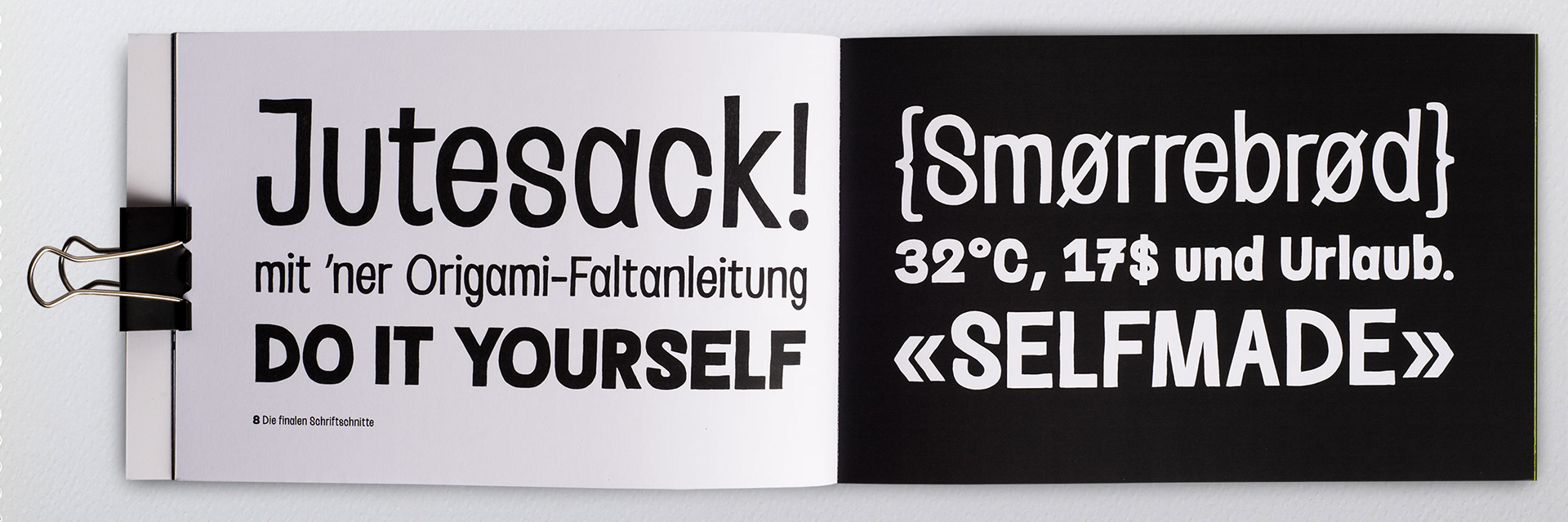 Max Glimm – Felt – Schriftgestaltung