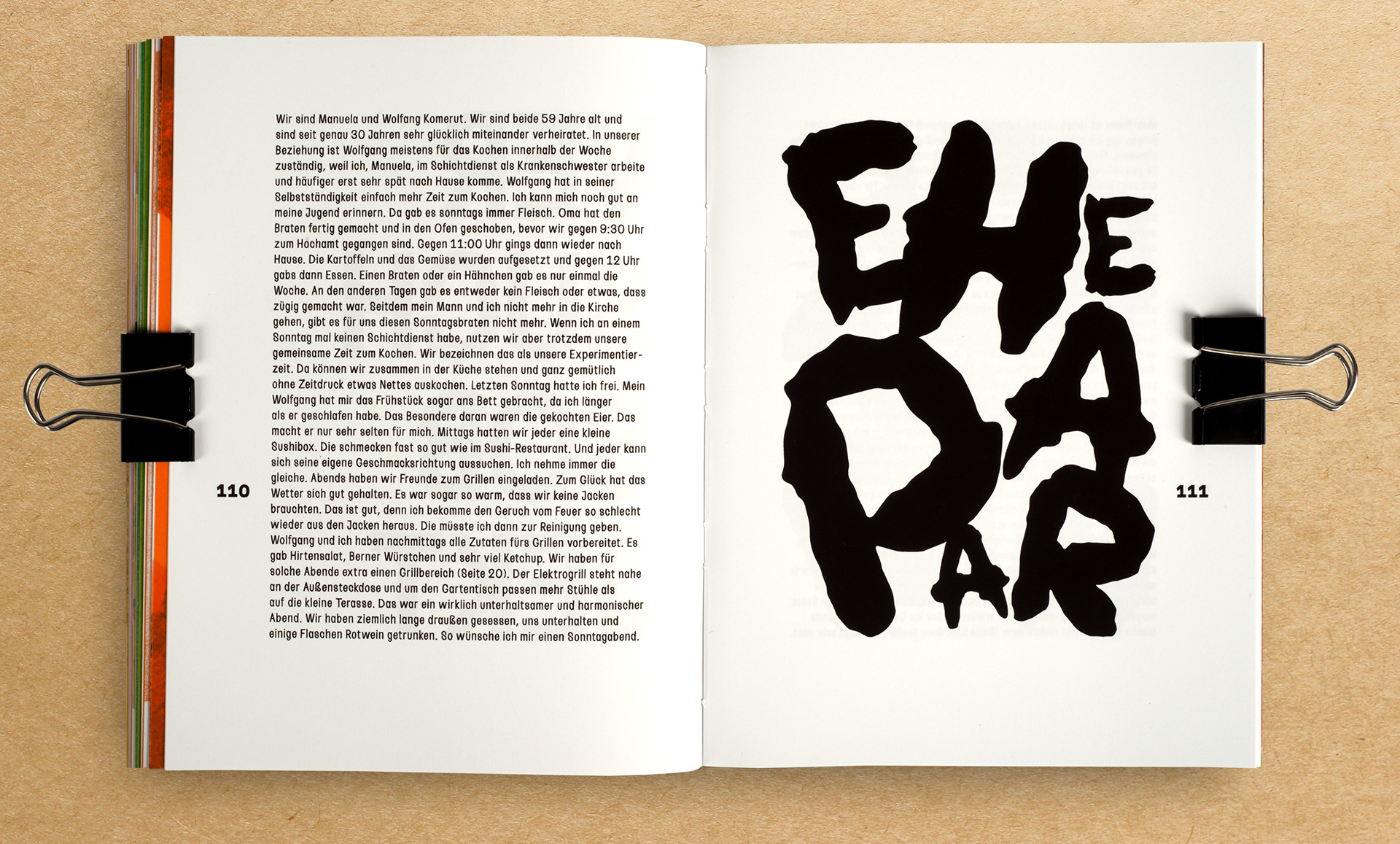 Max Glimm – Sonntagsbraten – Editorial Design