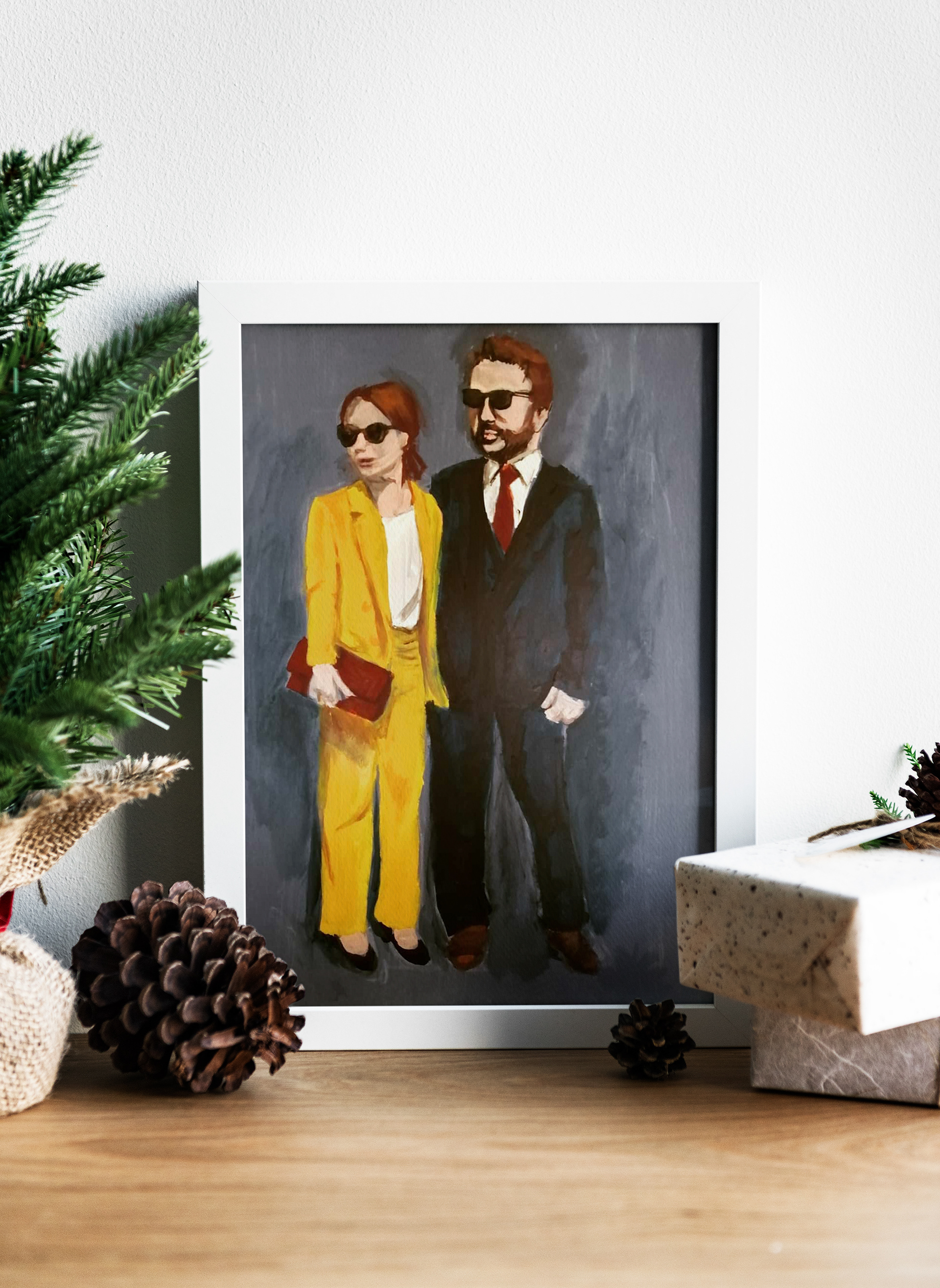 Portrait de famille personnalisé