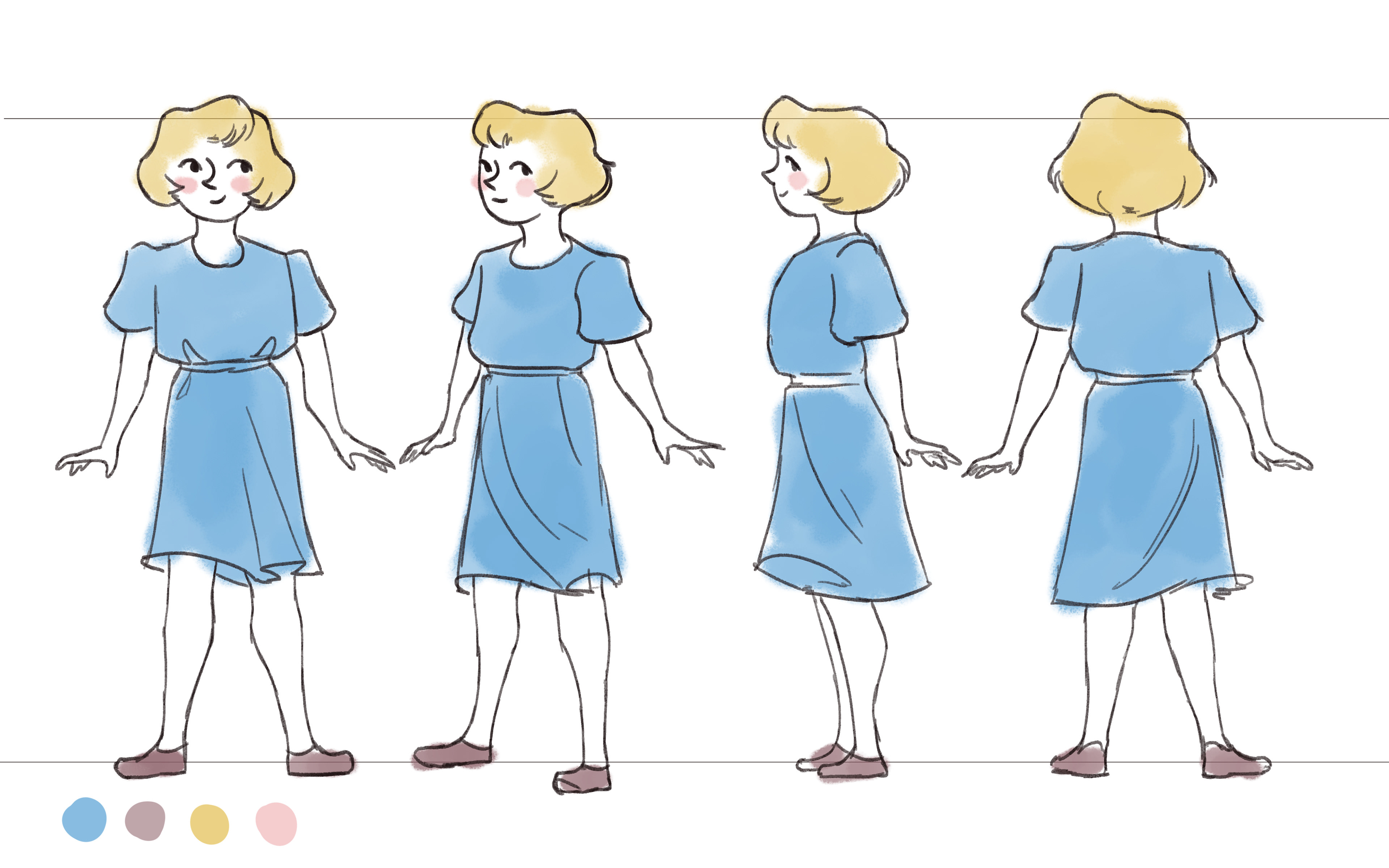 English Girl Model 2