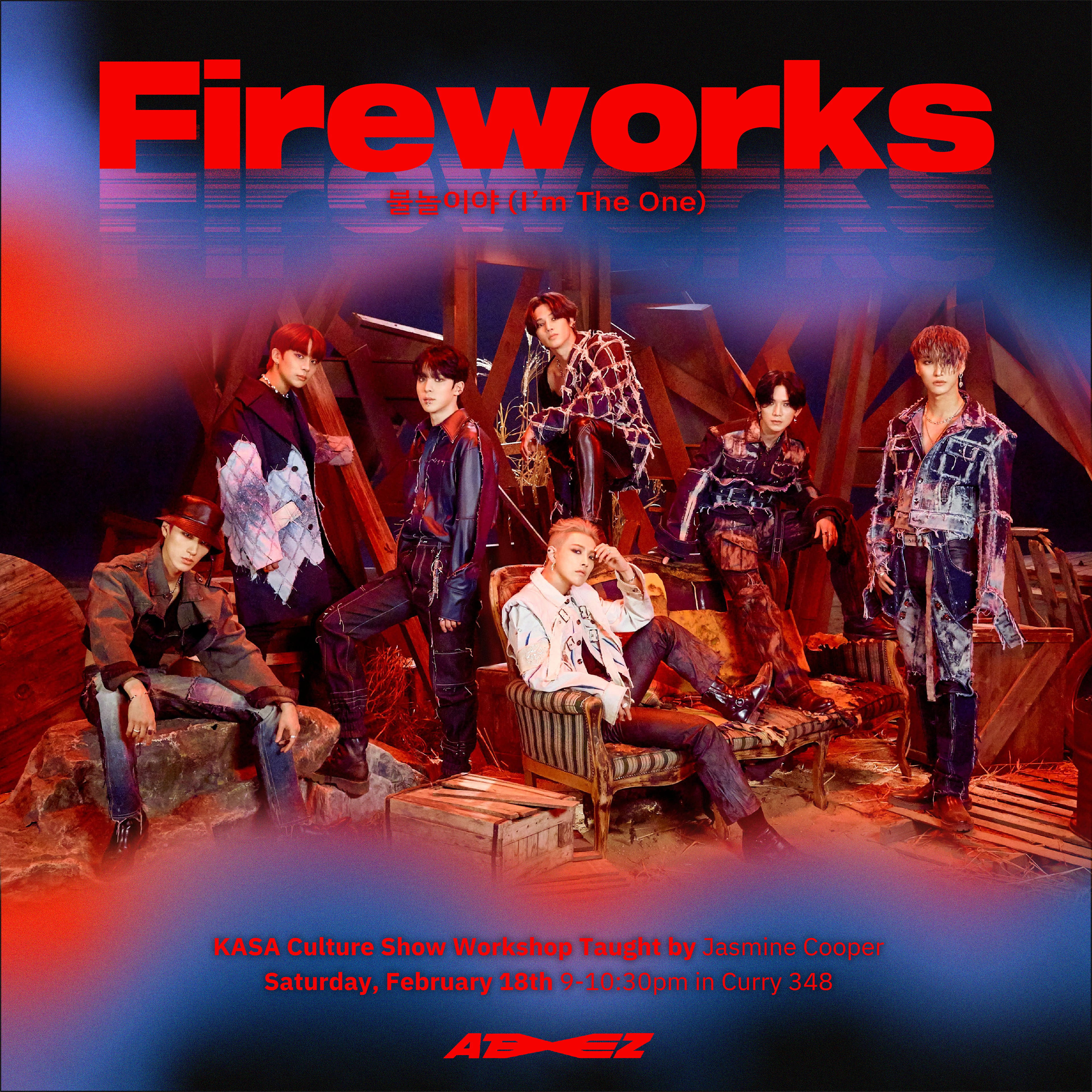 ATEEZ "Fireworks (I'm the One)" Spring Workshop