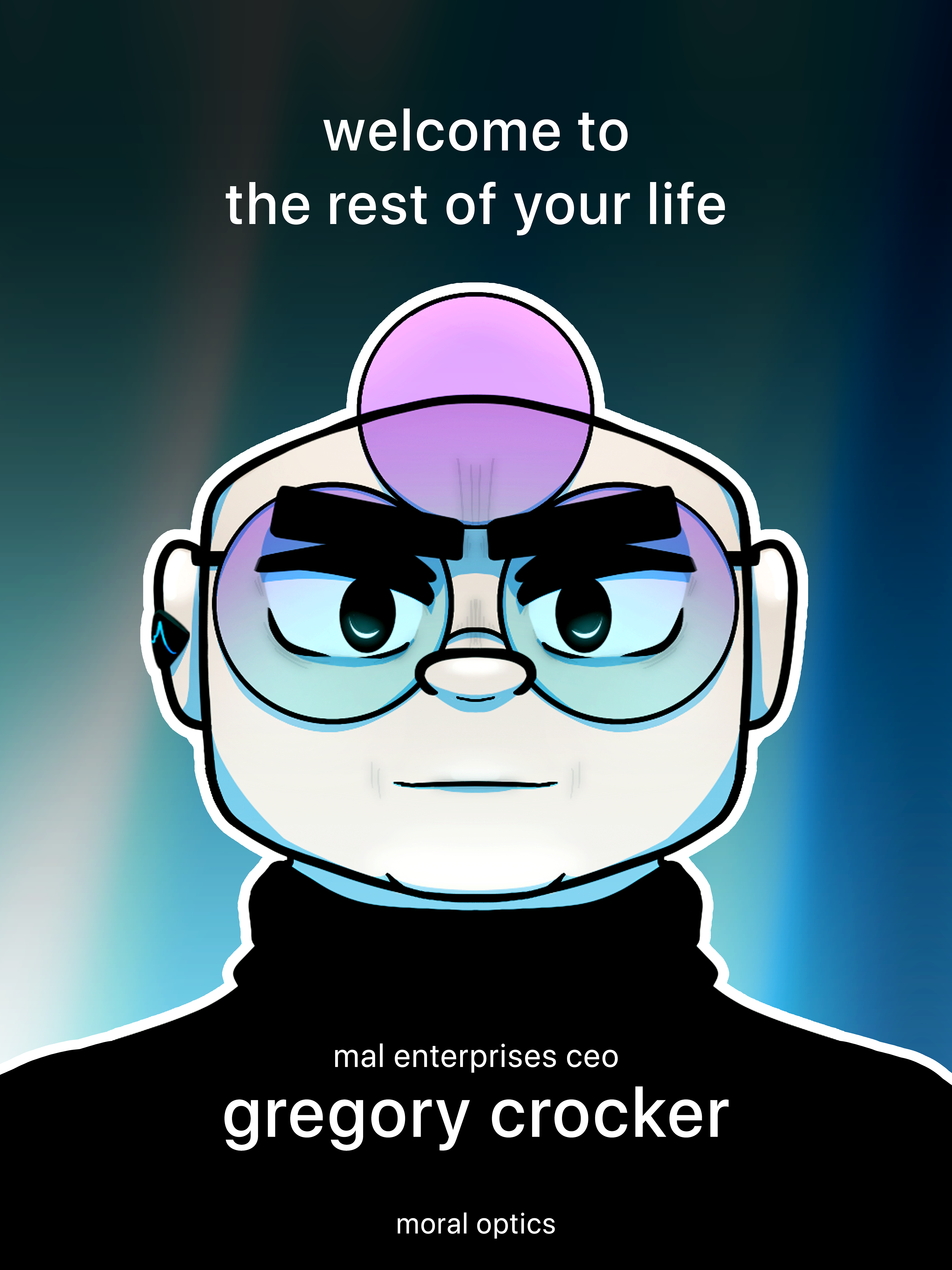 Moral Optics Character Poster: Gregory Crocker