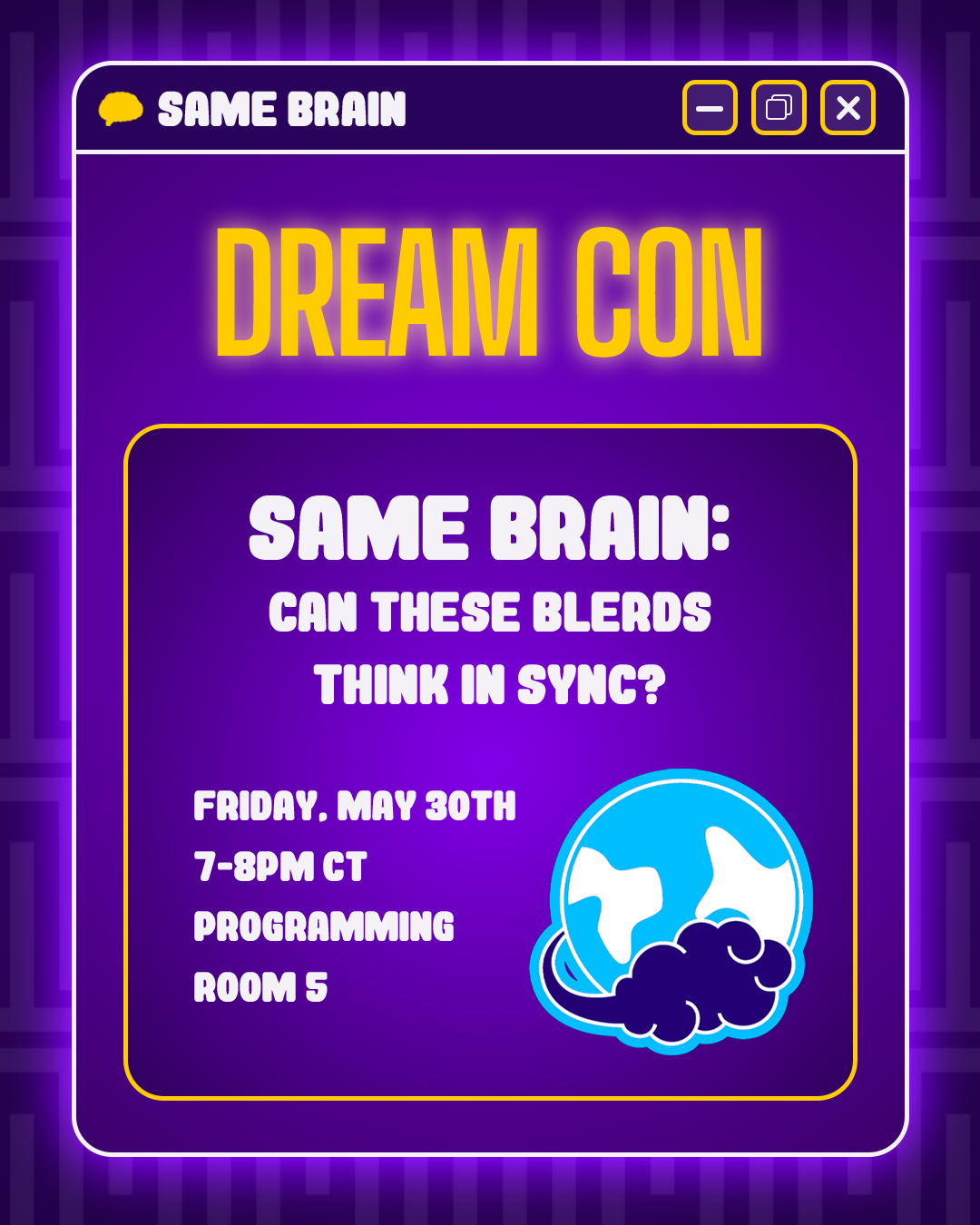 Same Brain Off-Season Updates, Dream Con