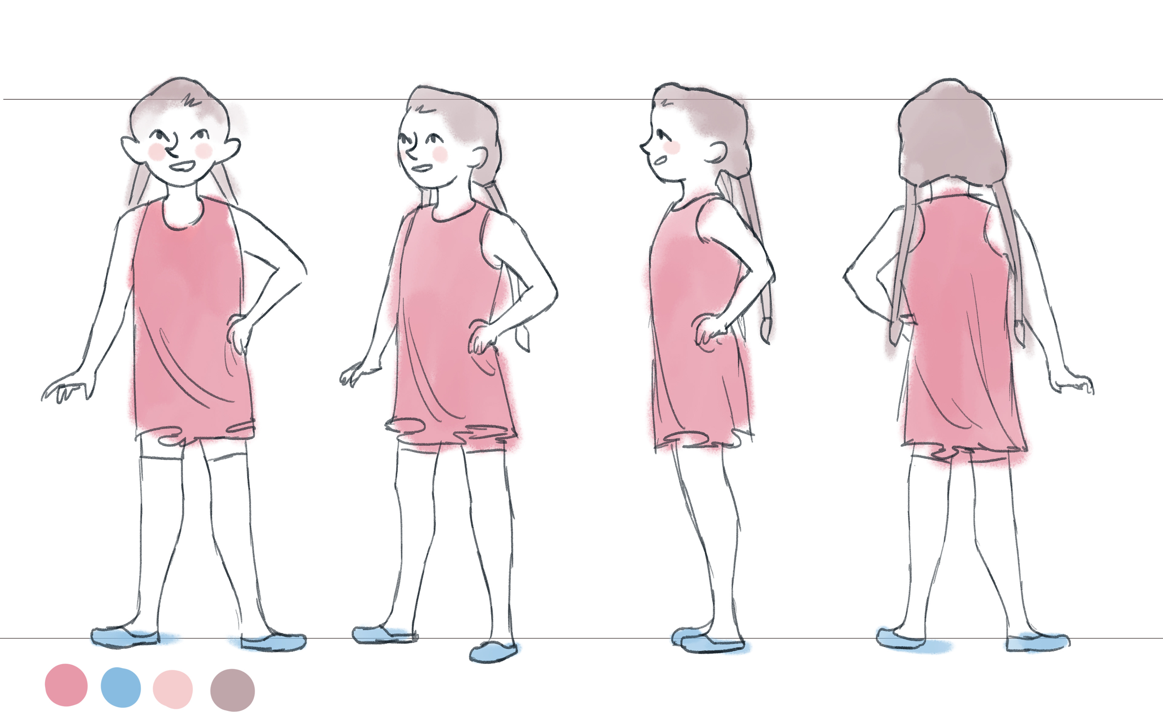 English Girl Model 1