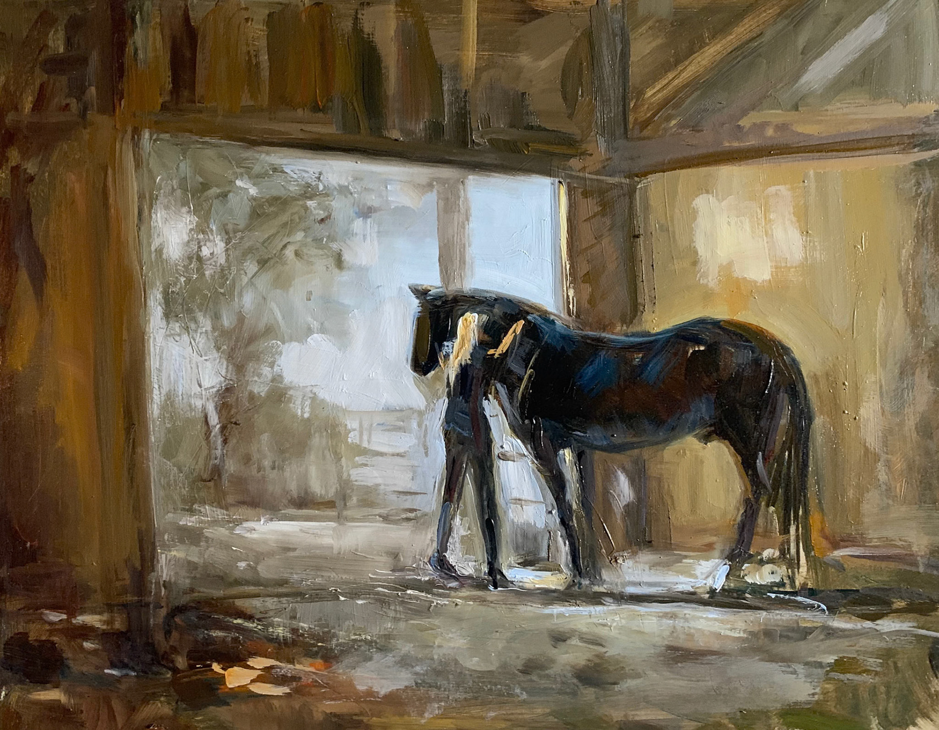 Oil painting